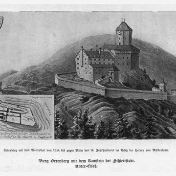 Ruines des châteaux de Ortenbourg et de Ramstein