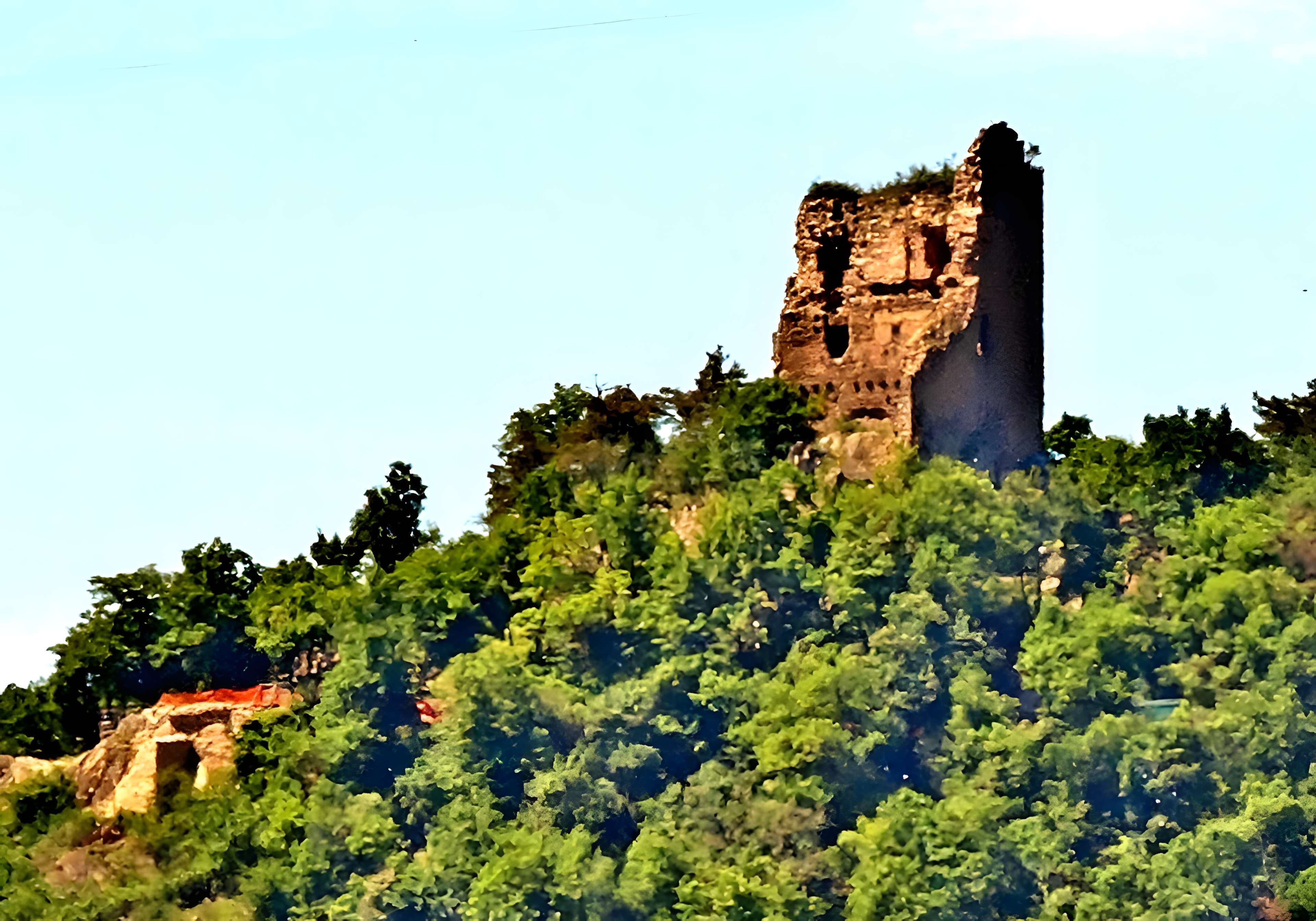 Ruines des châteaux de Ortenbourg et de Ramstein