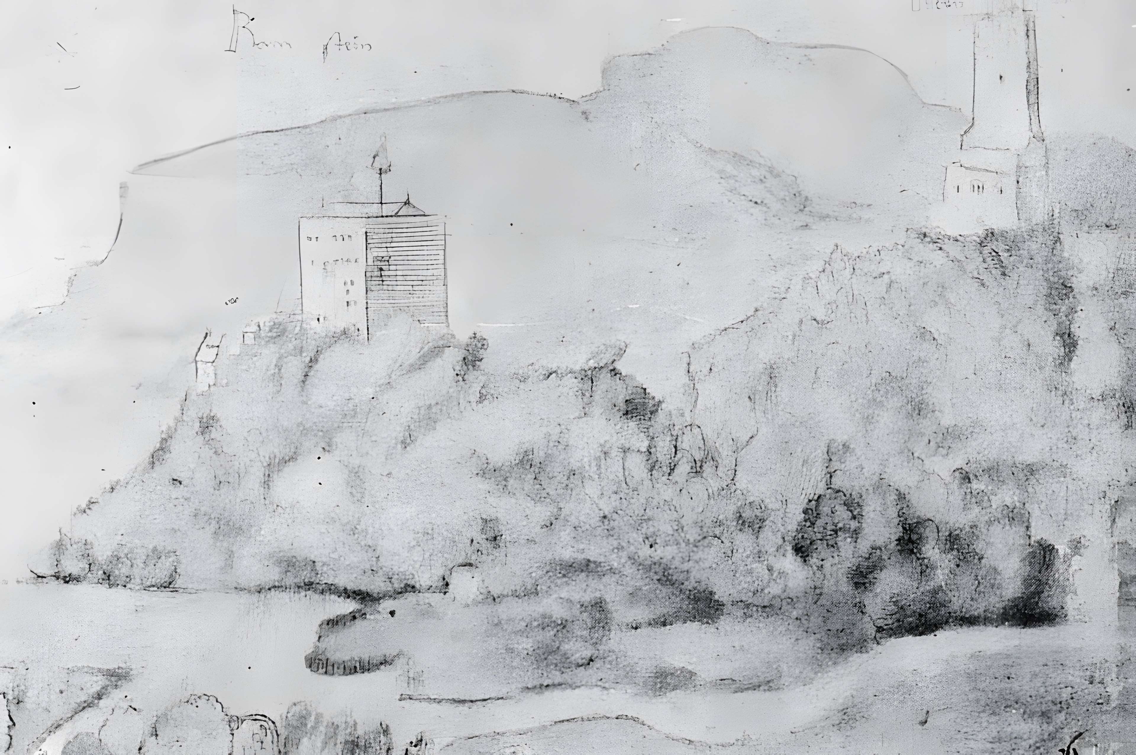 Ruines des châteaux de Ortenbourg et de Ramstein