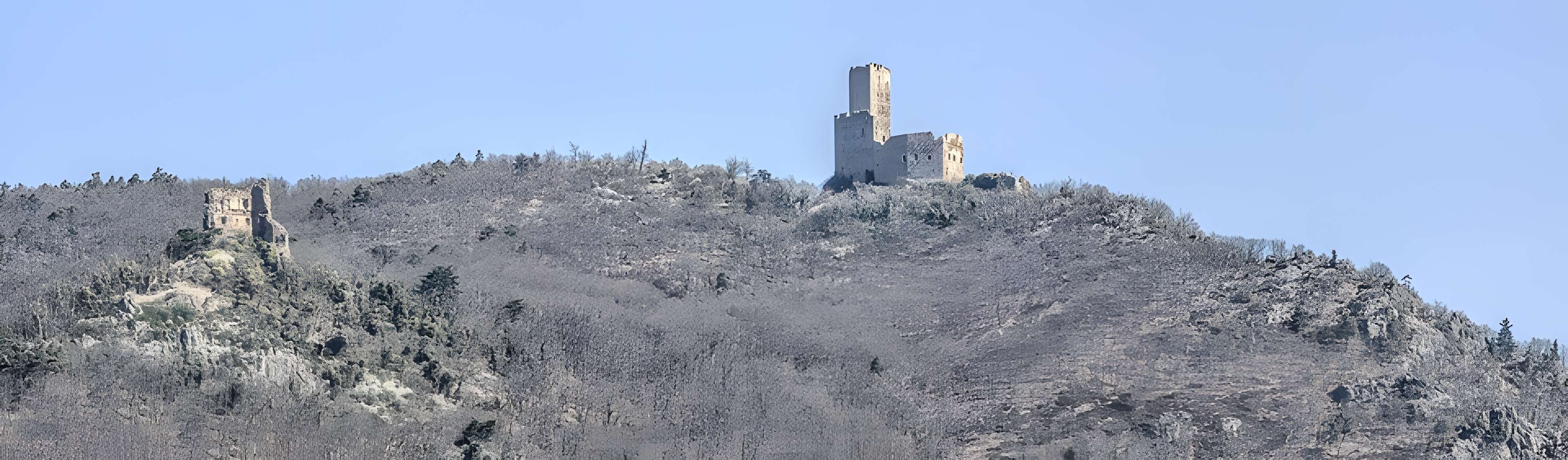 Ruines des châteaux de Ortenbourg et de Ramstein