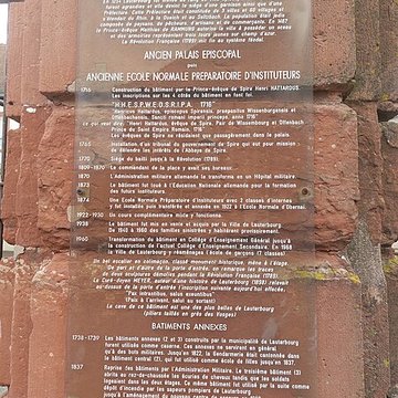 Château épiscopal de Lauterbourg