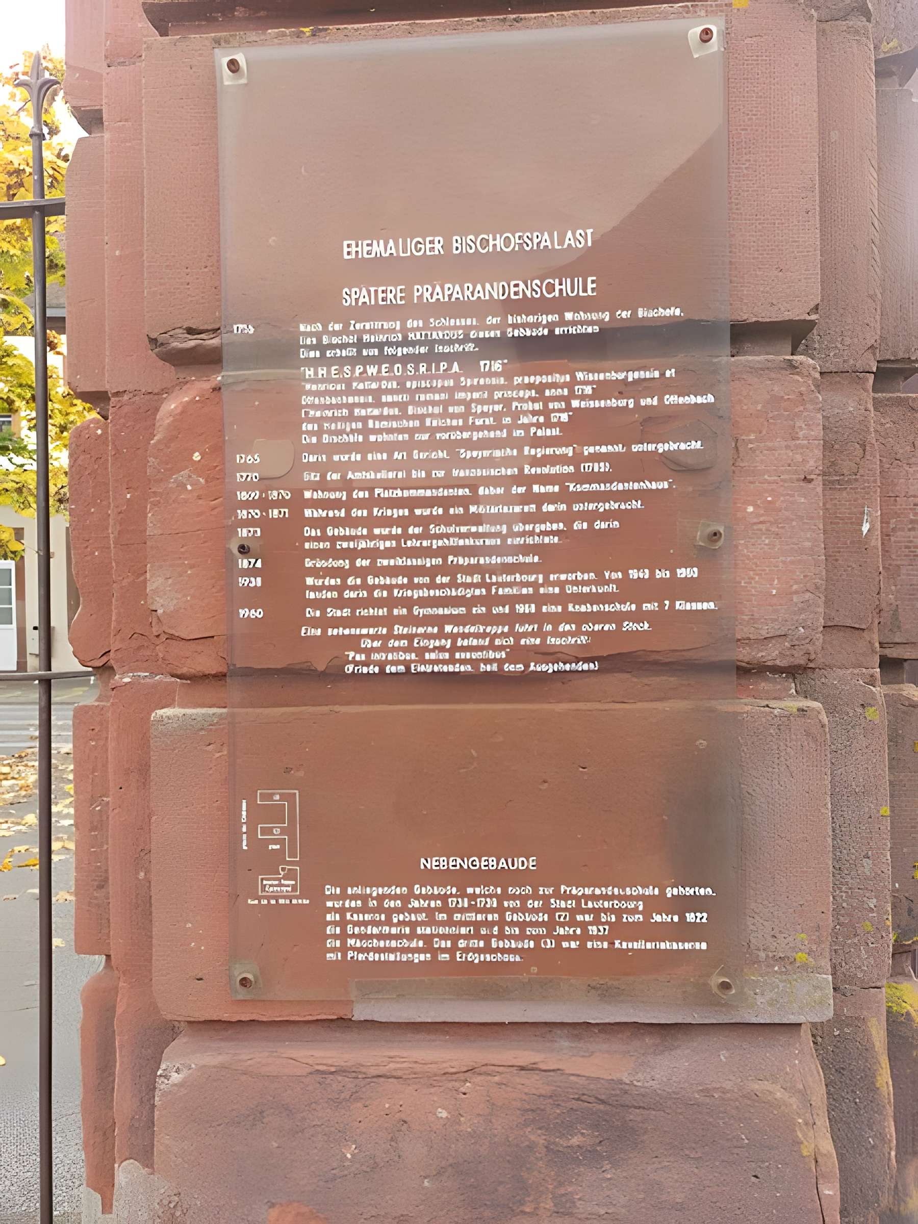 Château épiscopal de Lauterbourg