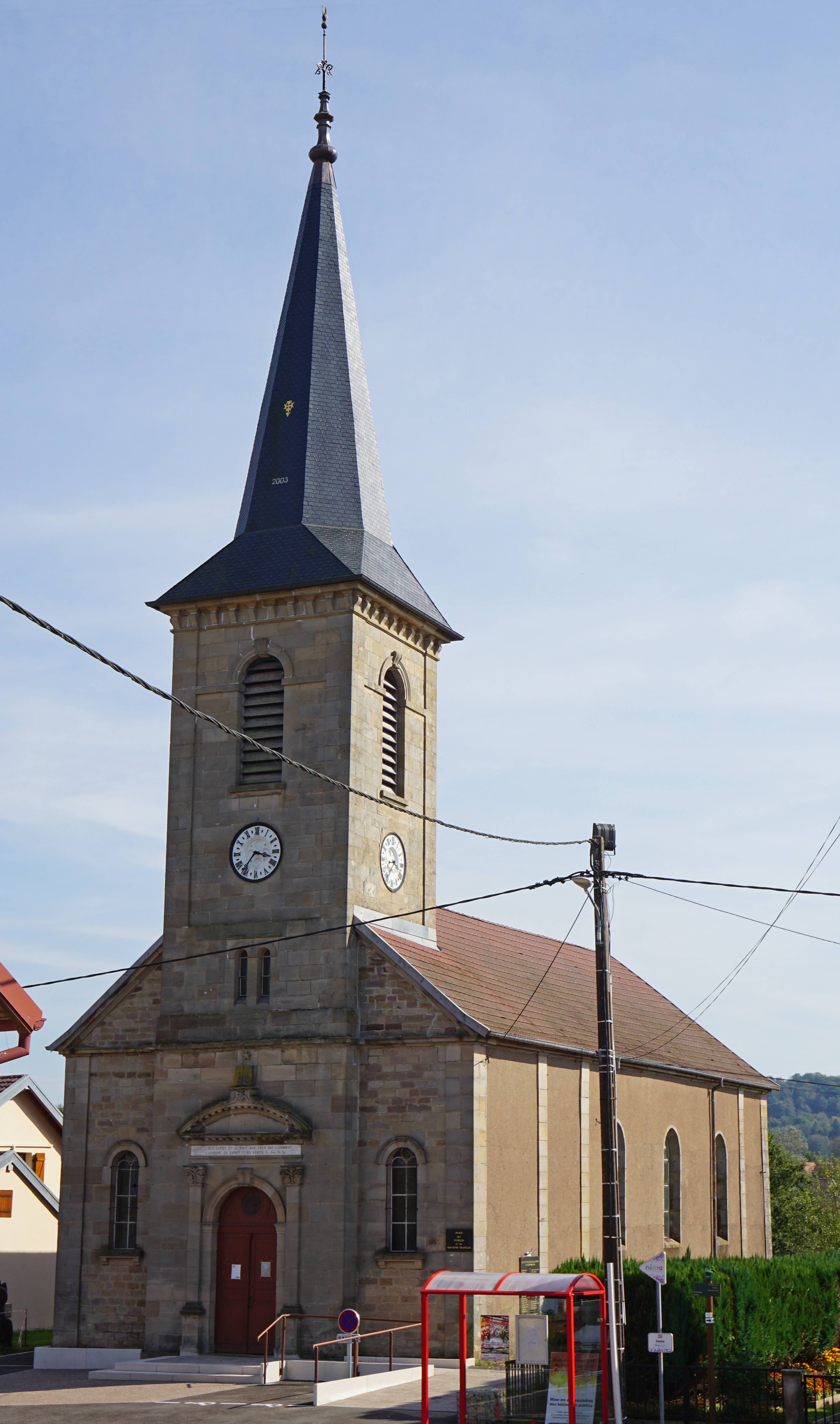 Photo de Tempio protestante di Chenebier