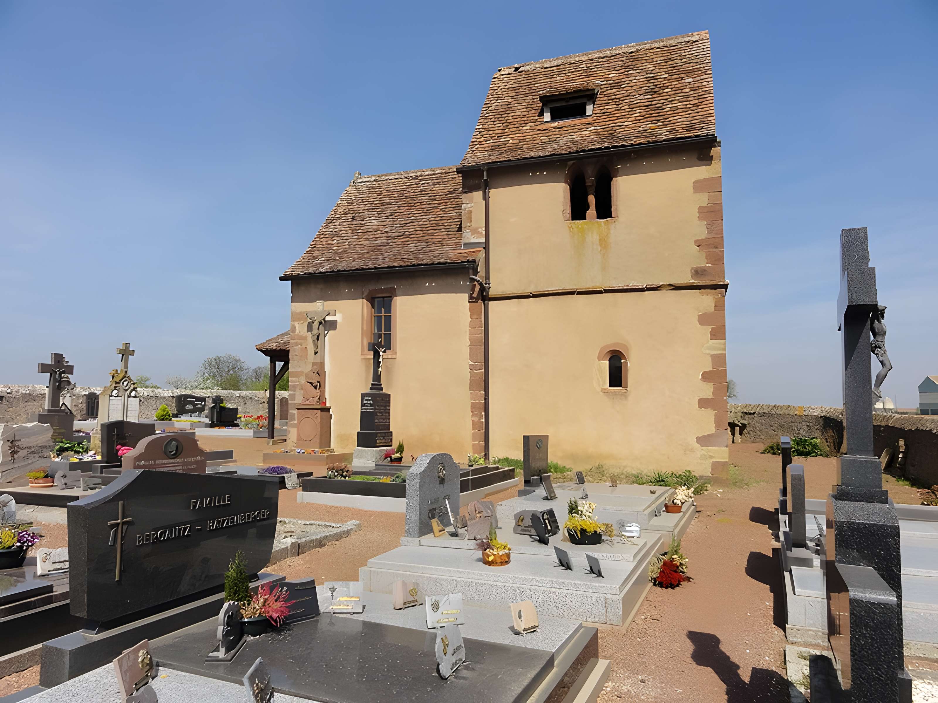 Cimetière et chapelle de Kleingoeft