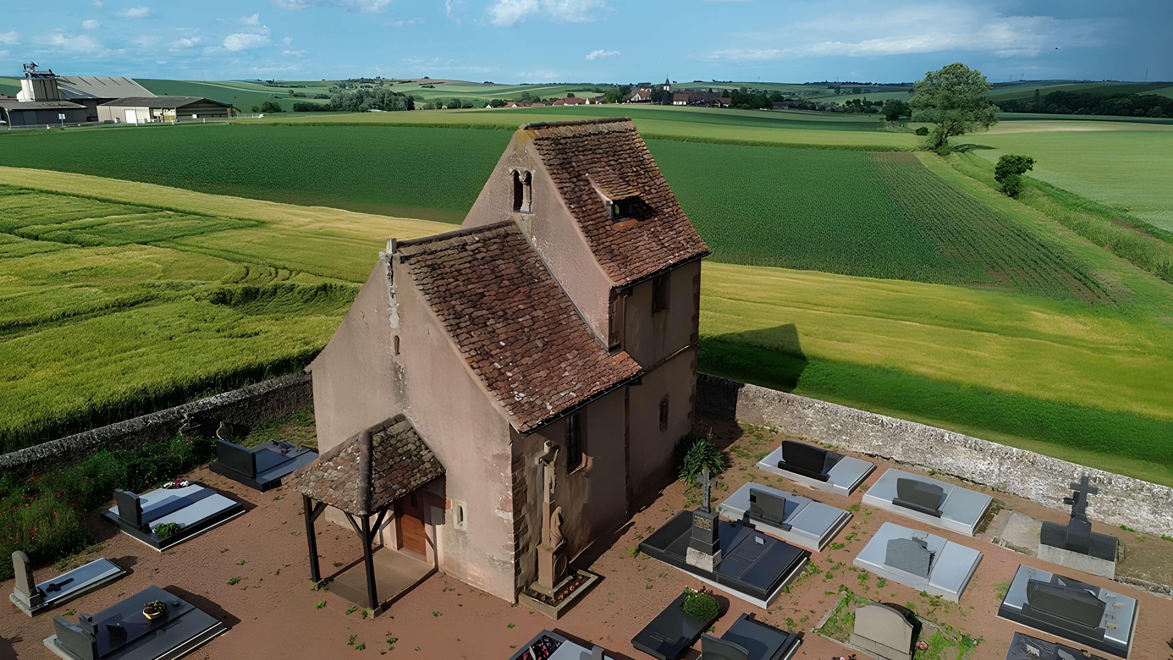 Cimetière et chapelle de Kleingoeft