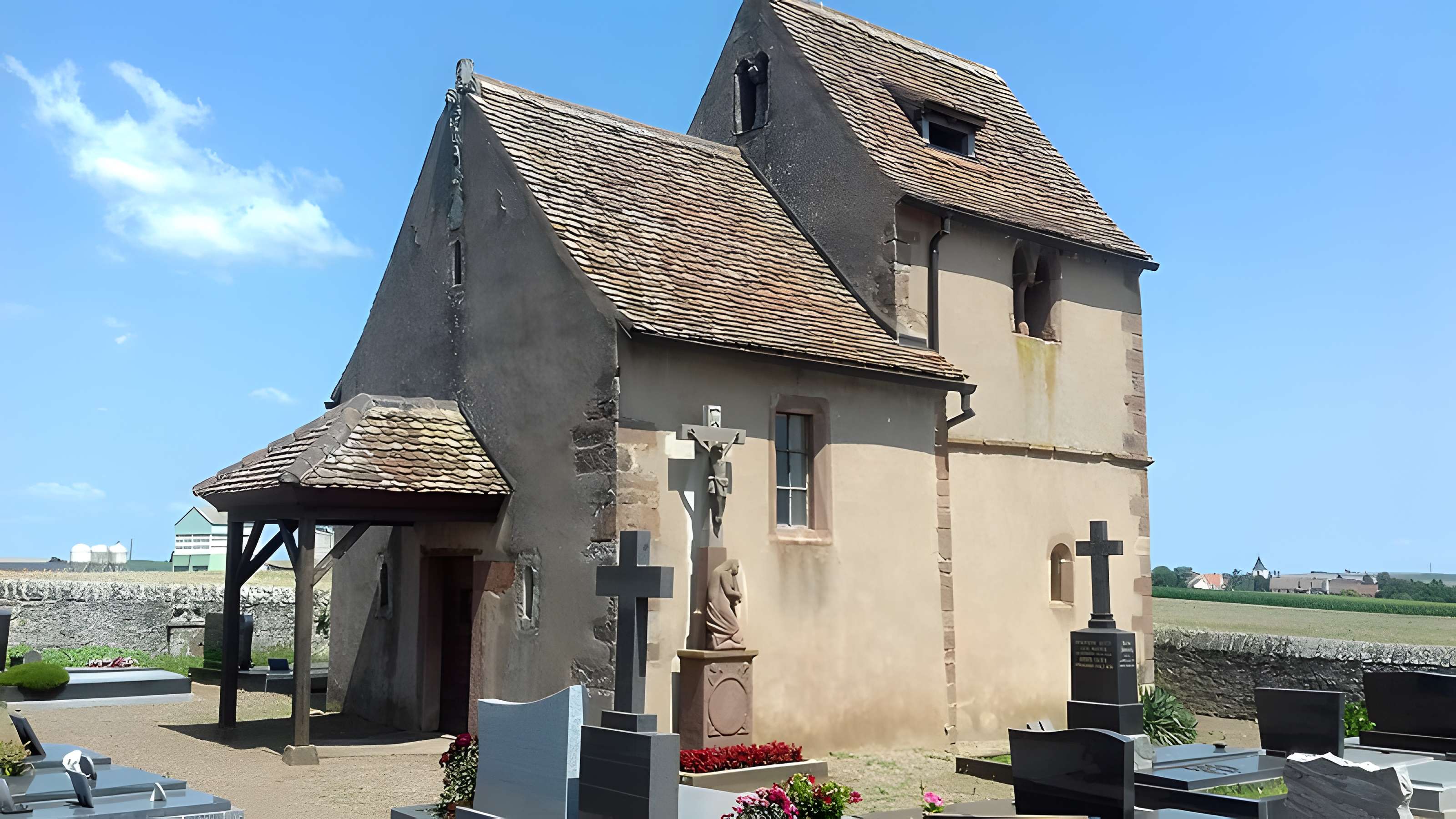 Cimetière et chapelle de Kleingoeft