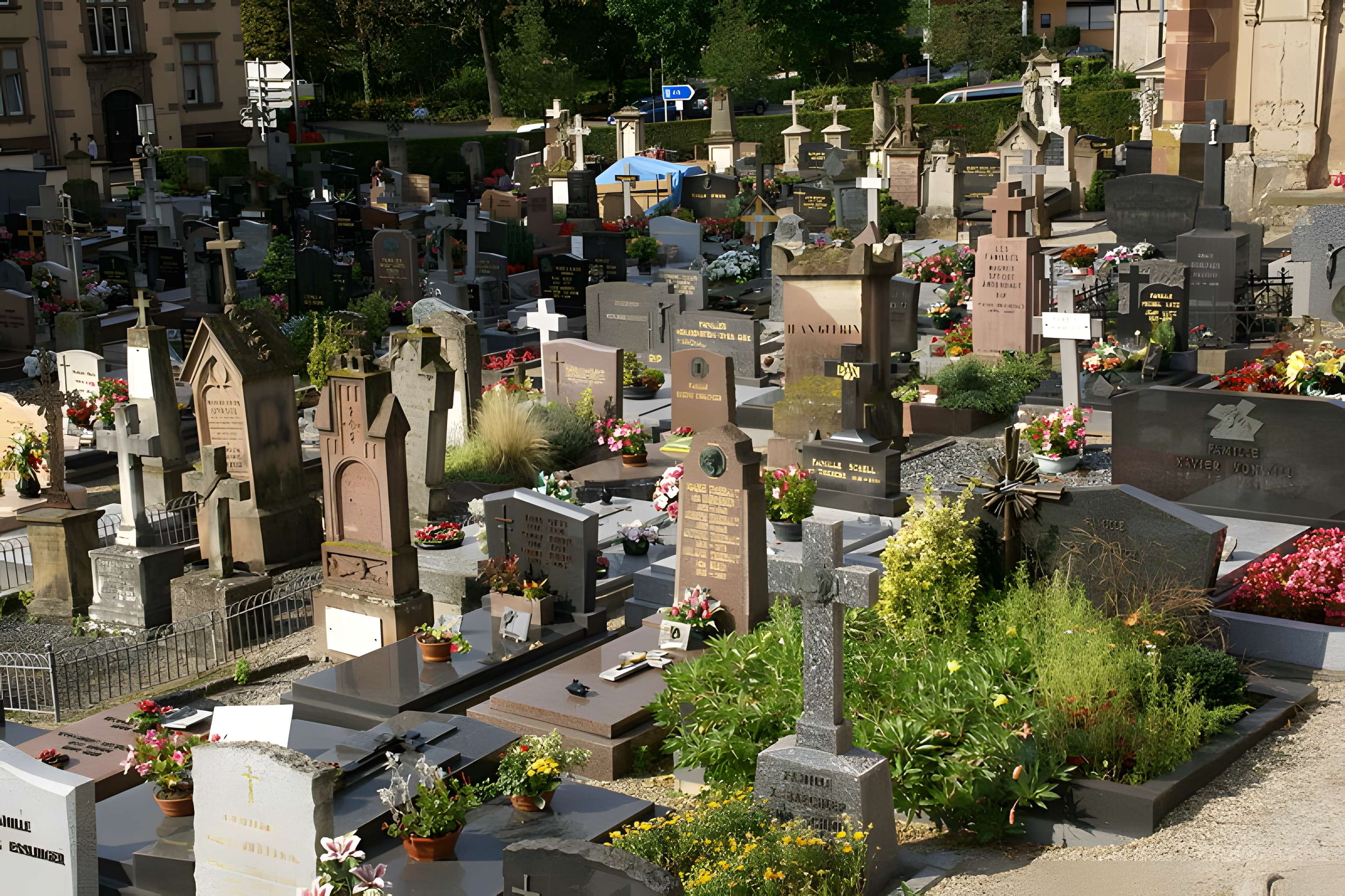 Cimetière et sa chapelle d'Obernai