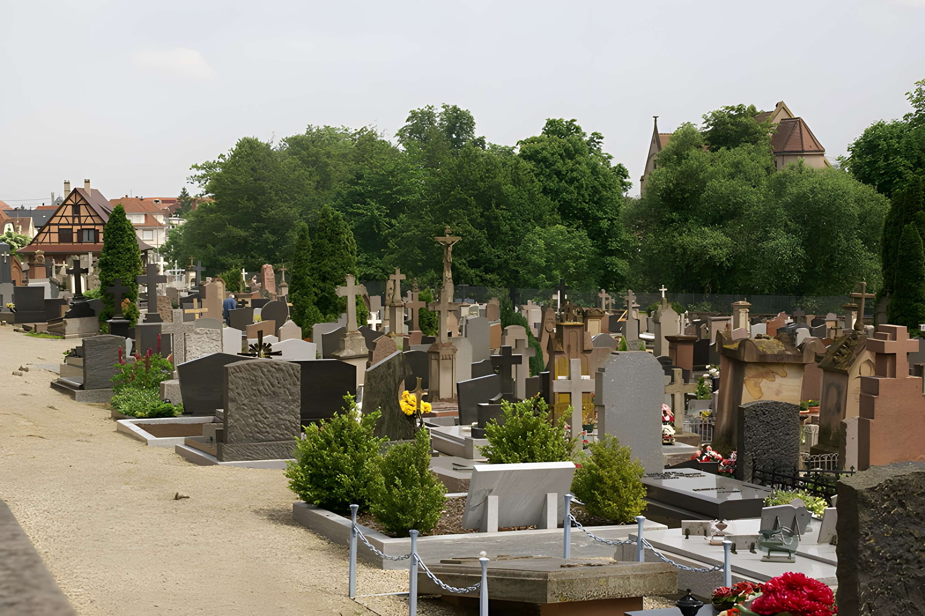 Cimetière et sa chapelle d'Obernai