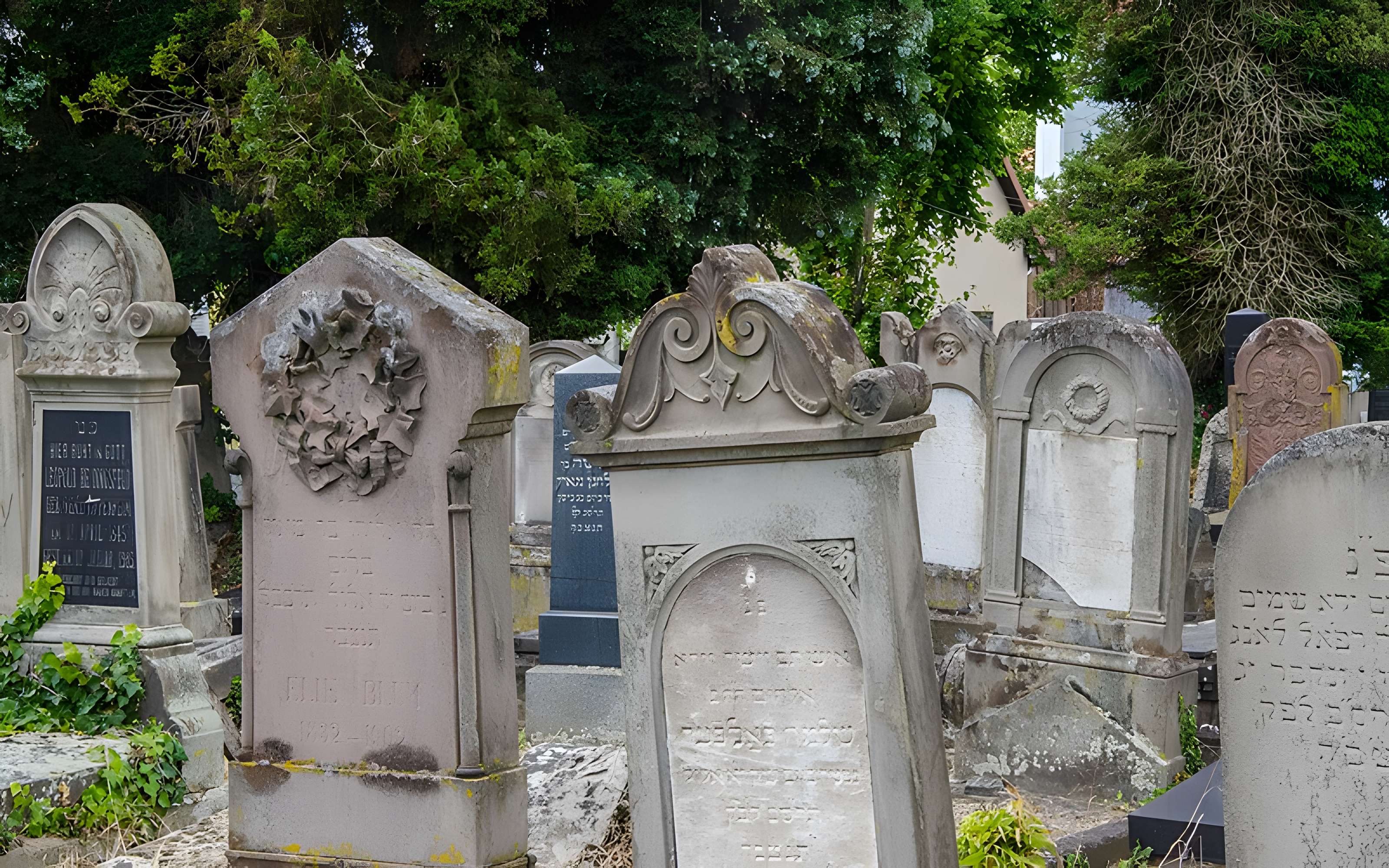 Cimetière juif de Koenigshoffen à Strasbourg