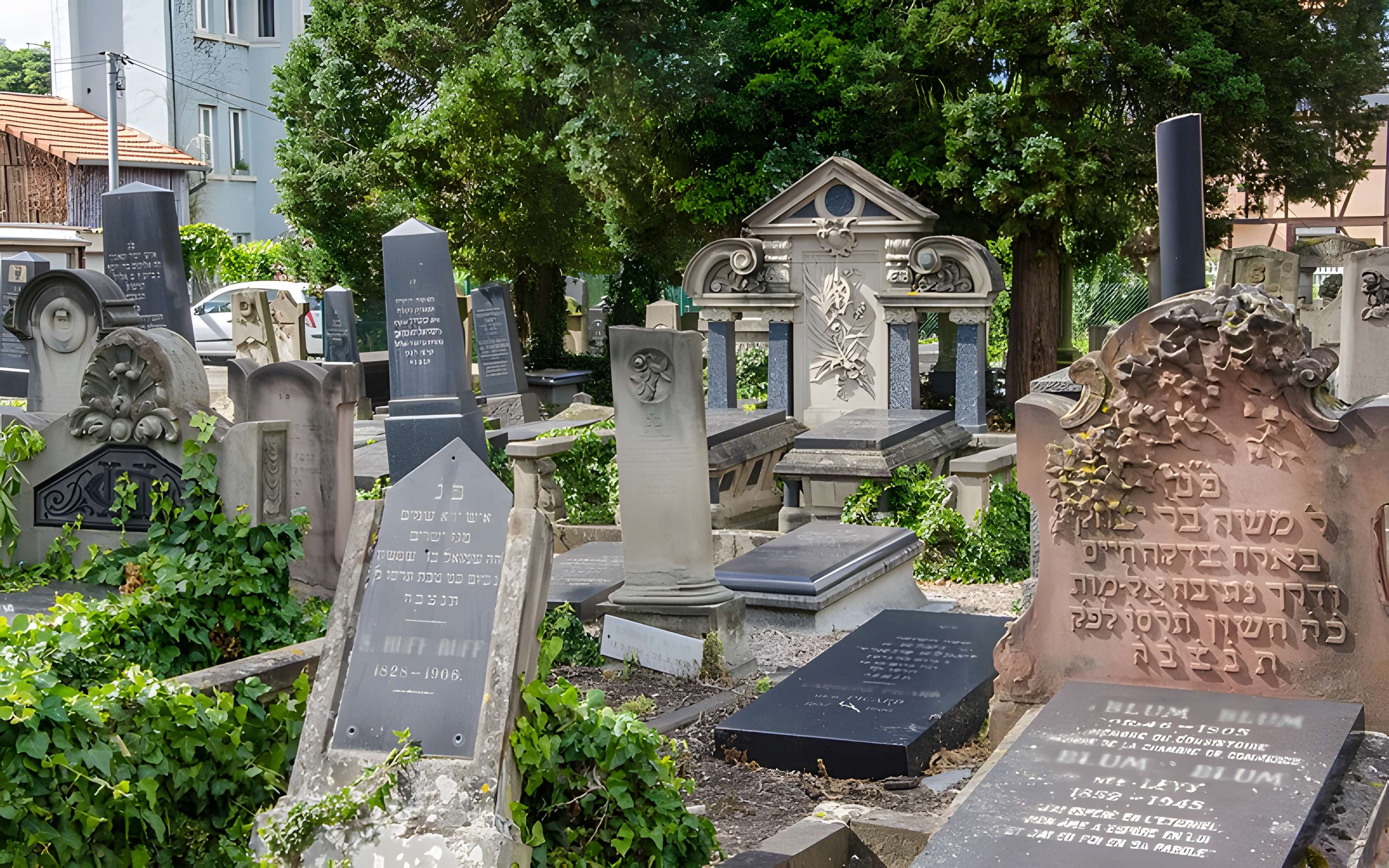 Cimetière juif de Koenigshoffen à Strasbourg