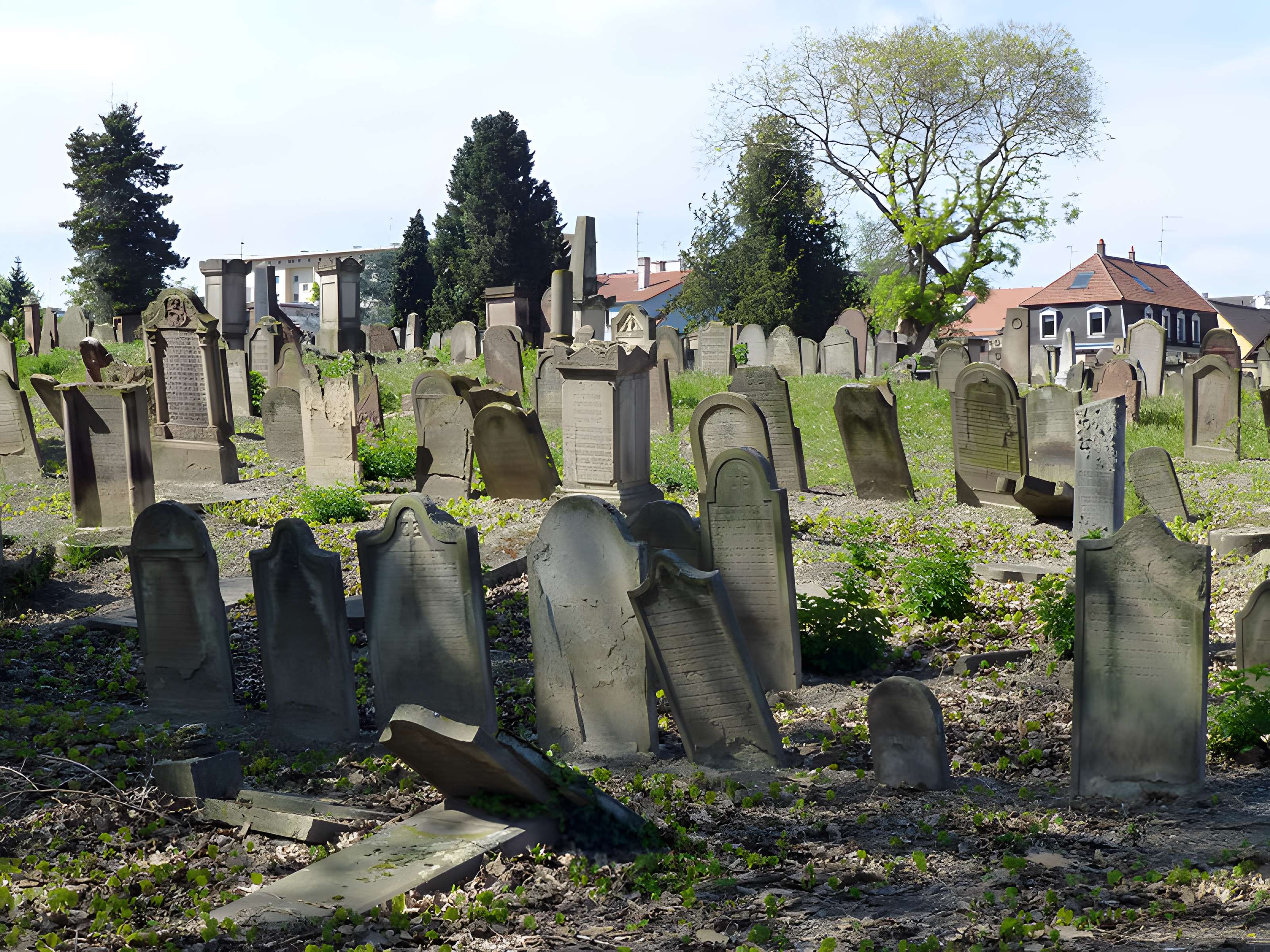 Cimetière juif de Koenigshoffen à Strasbourg