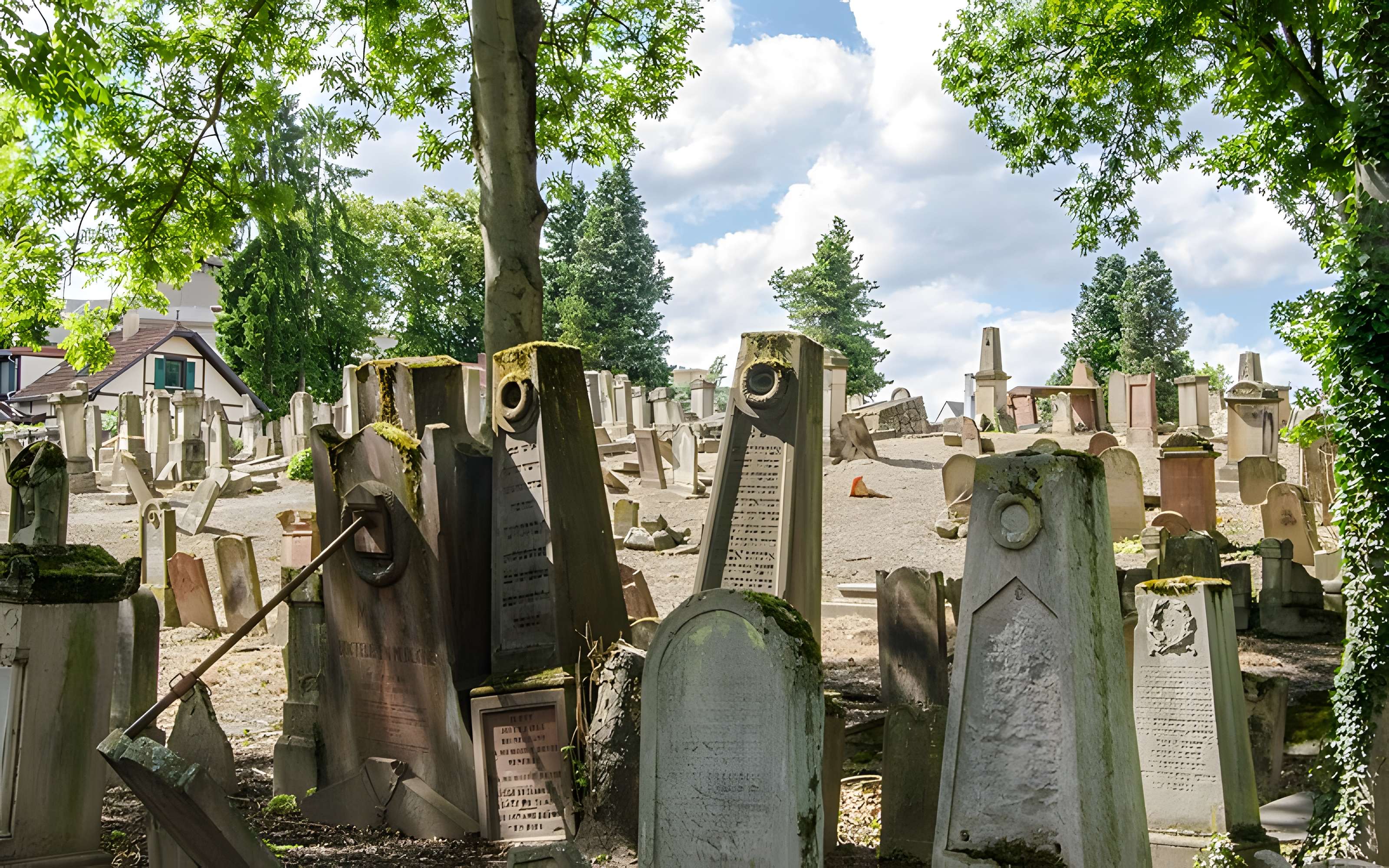 Cimetière juif de Koenigshoffen à Strasbourg