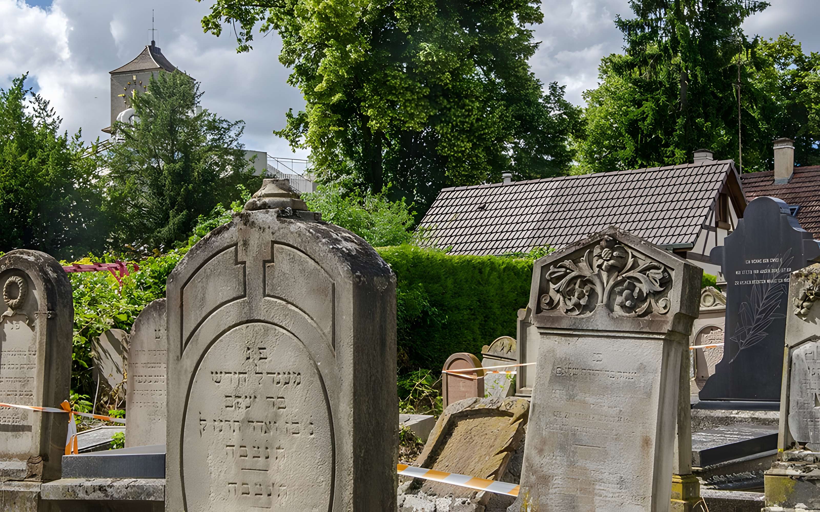Cimetière juif de Koenigshoffen à Strasbourg
