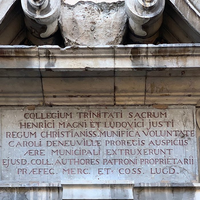 Photo de Ancien Collège de la Trinité, actuellement lycée Ampère