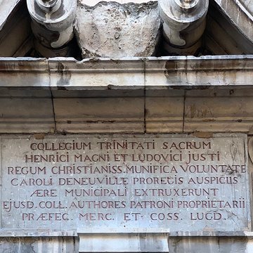 Ancien Collège de la Trinité, actuellement lycée Ampère