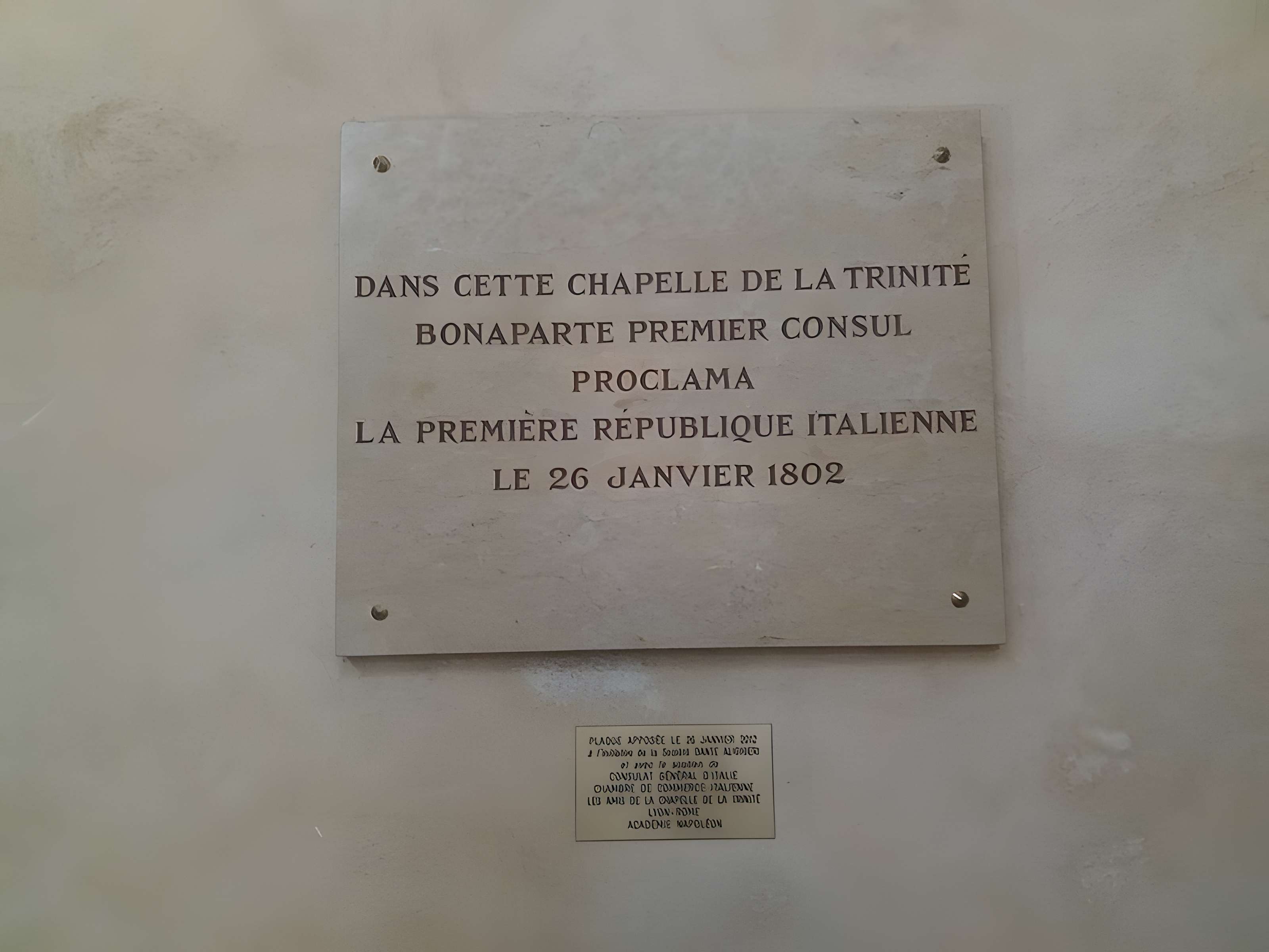 Ancien Collège de la Trinité, actuellement lycée Ampère