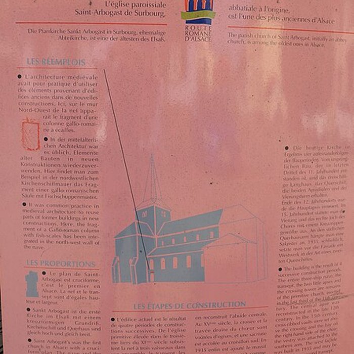 Photo de Collégiale Saint-Martin-et-Saint-Arbogast de Surbourg