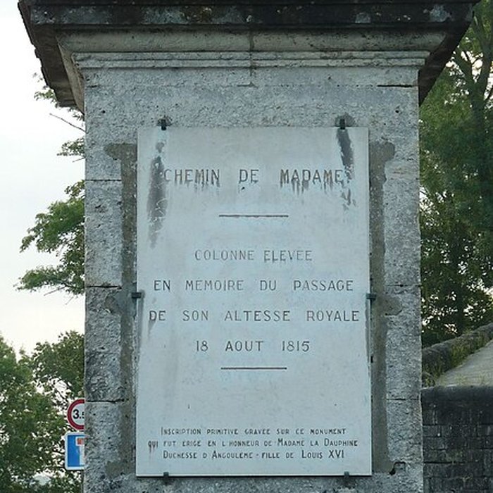 Photo de Colonne de la duchesse à Angoulême