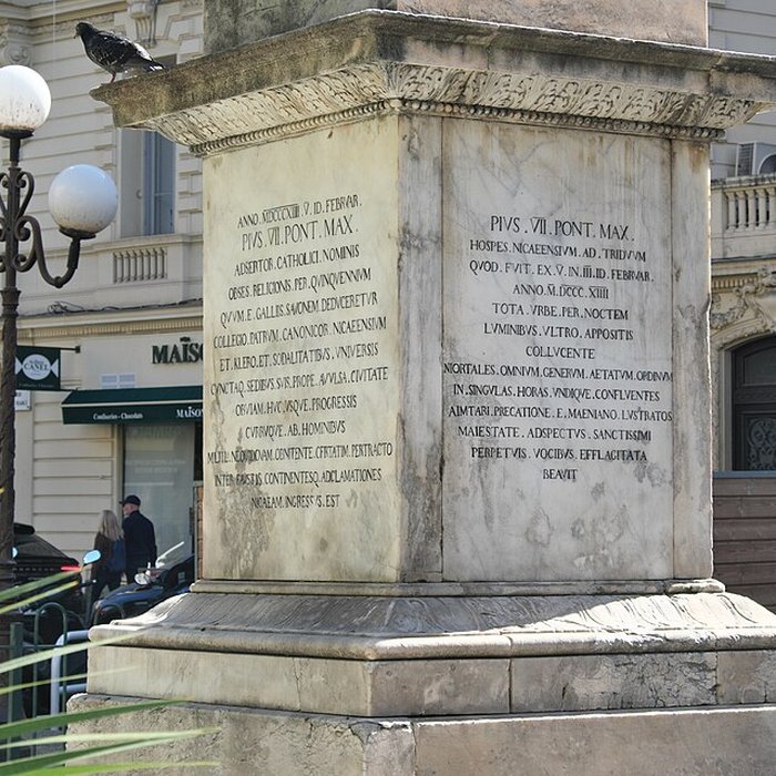Photo de Colonne du pape à Nice 
