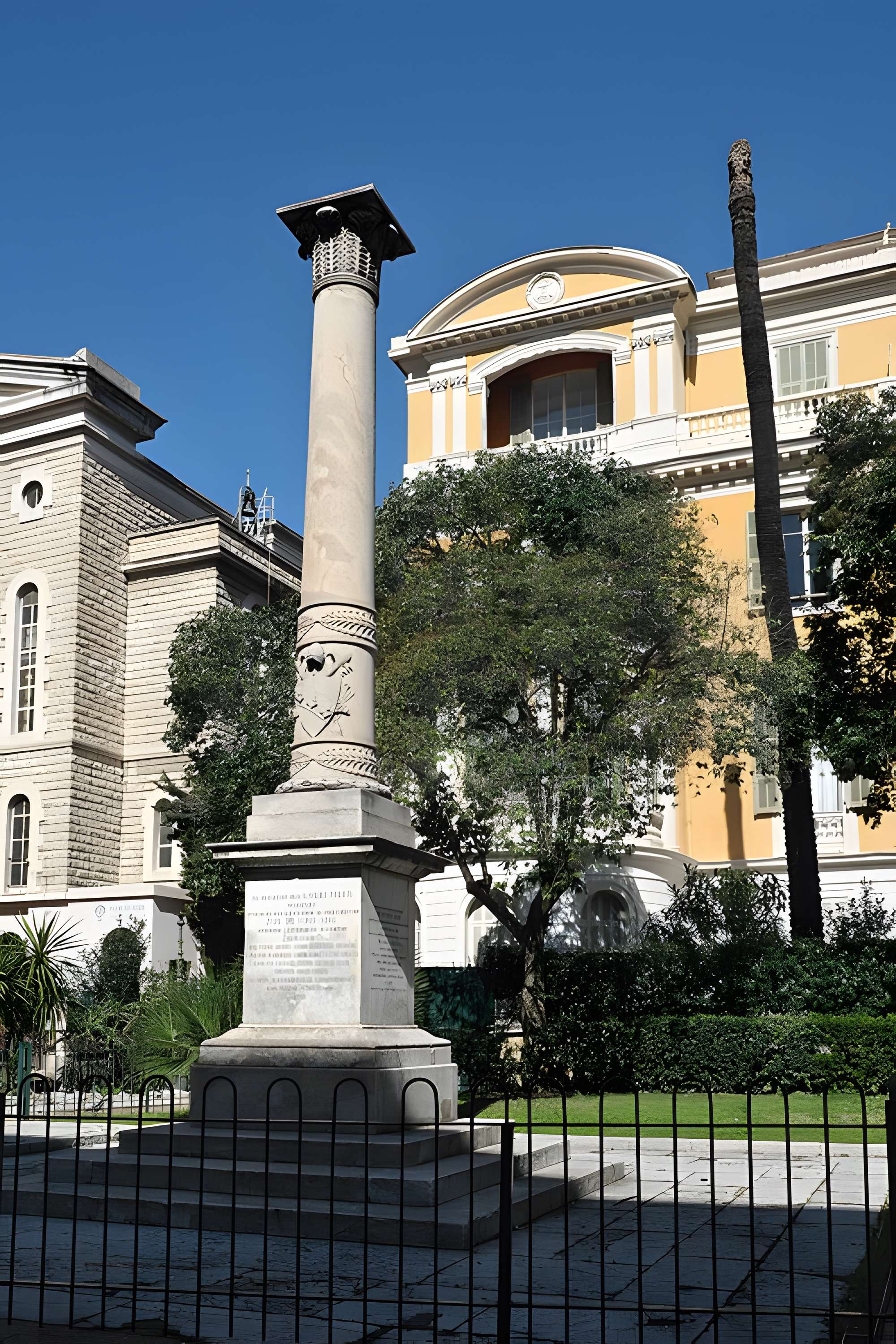 Colonne du pape à Nice 