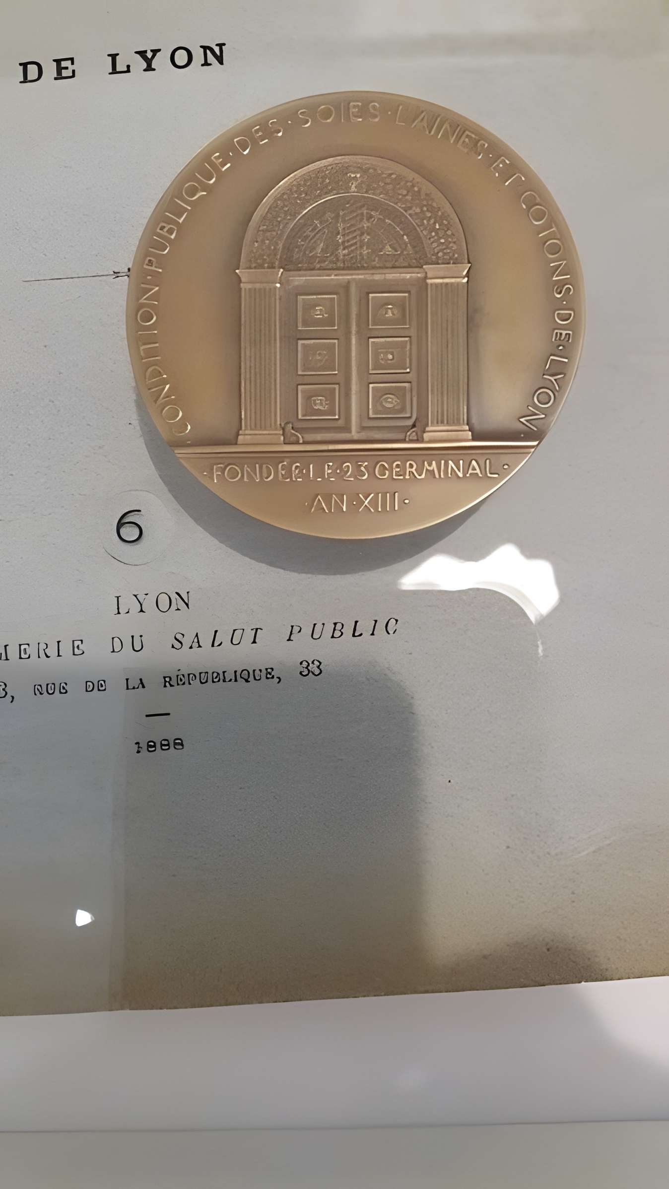 Ancienne condition publique des Soies