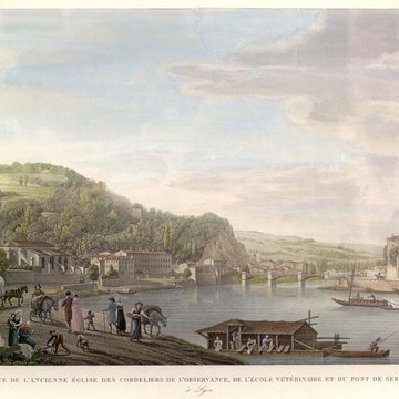 Ancien couvent des Dames de Sainte-Elisabeth, ancienne école nationale vétérinaire, actuellement Conservatoire national supérieur de musique et de danse de Lyon