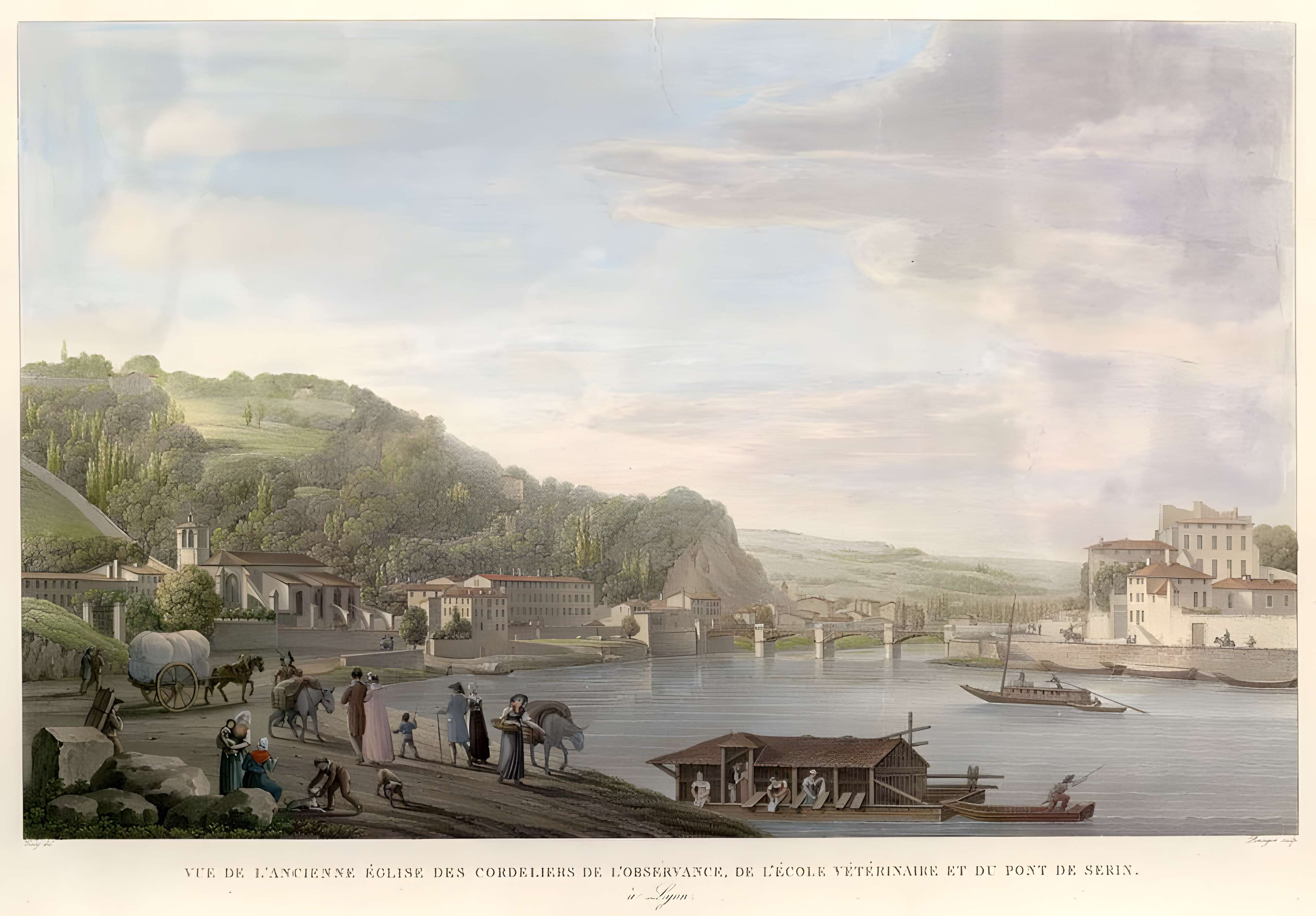 Ancien couvent des Dames de Sainte-Elisabeth, ancienne école nationale vétérinaire, actuellement Conservatoire national supérieur de musique et de danse de Lyon