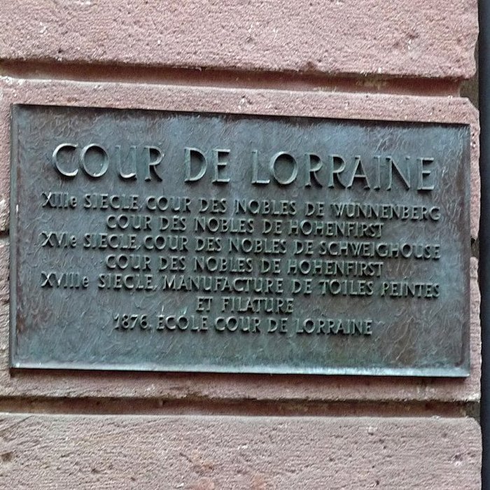 Photo de Cour de Lorraine à Mulhouse