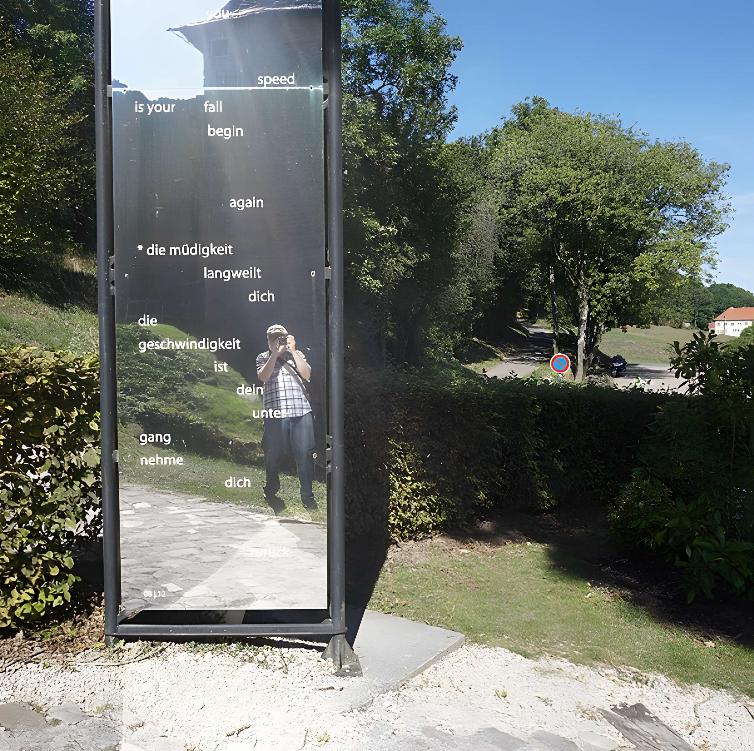 Ruines du château de Mensberg, dit aussi château de Malbrouck