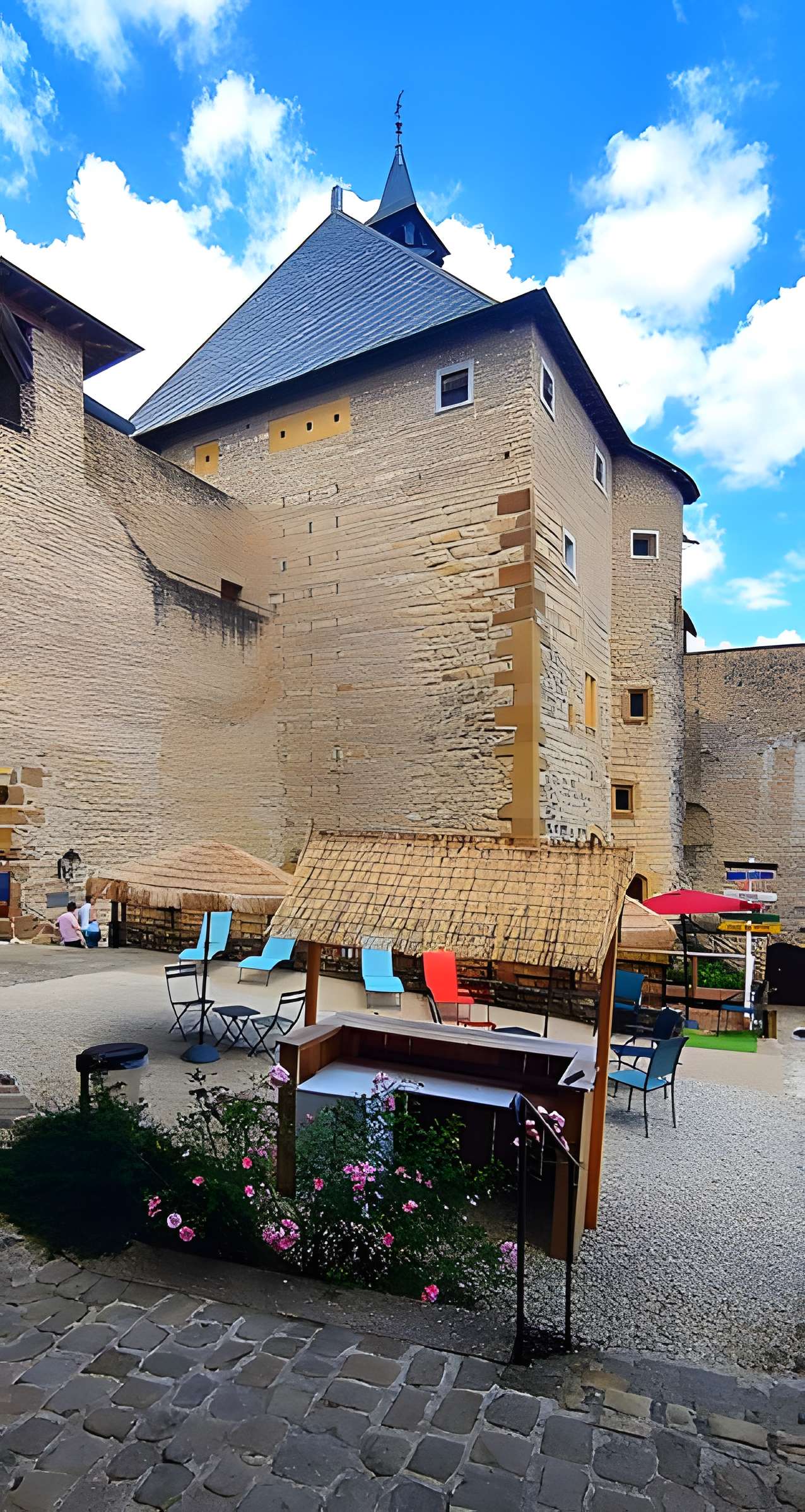 Ruines du château de Mensberg, dit aussi château de Malbrouck