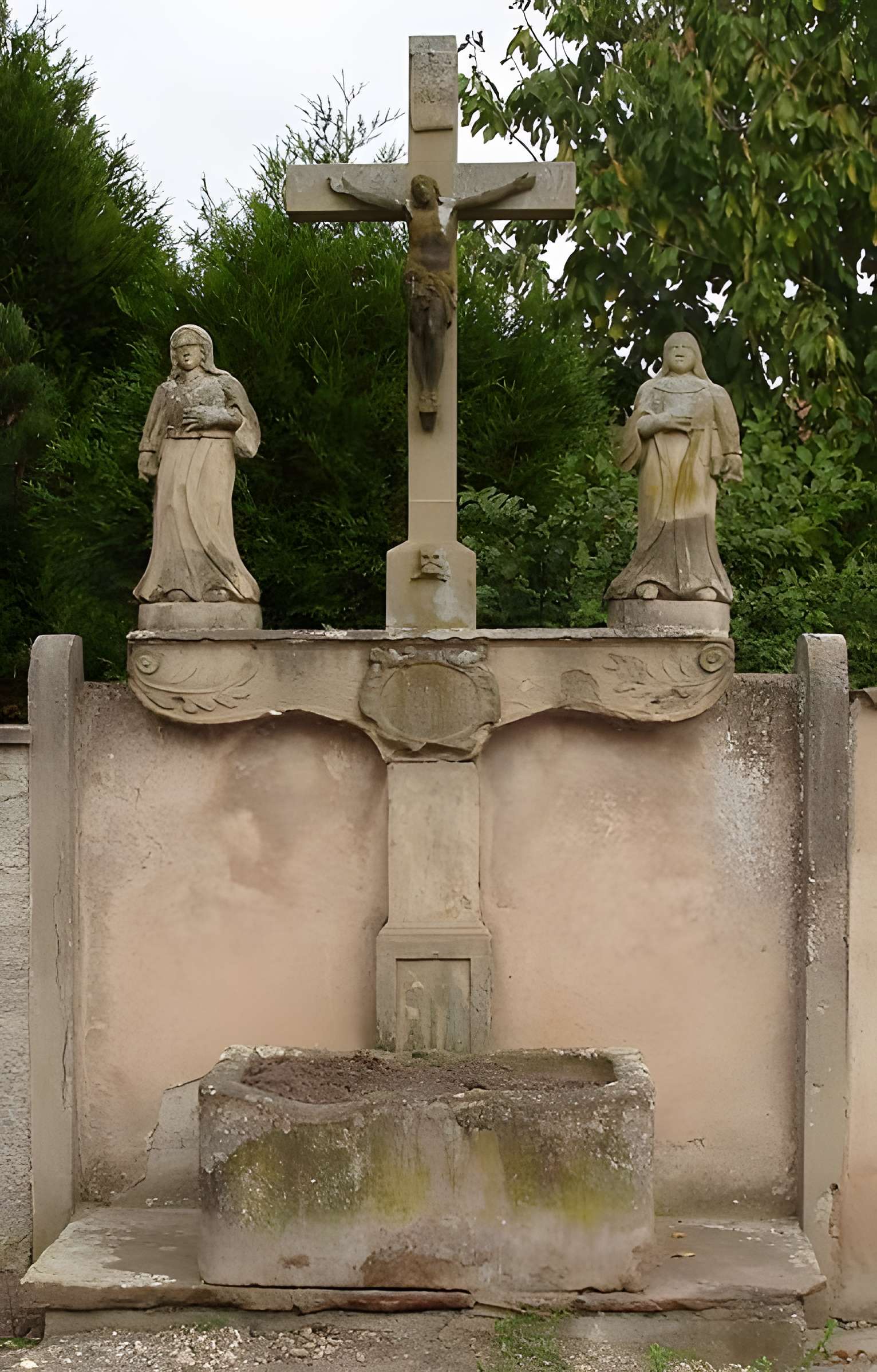 Croix datée de 1739 de Huttenheim 