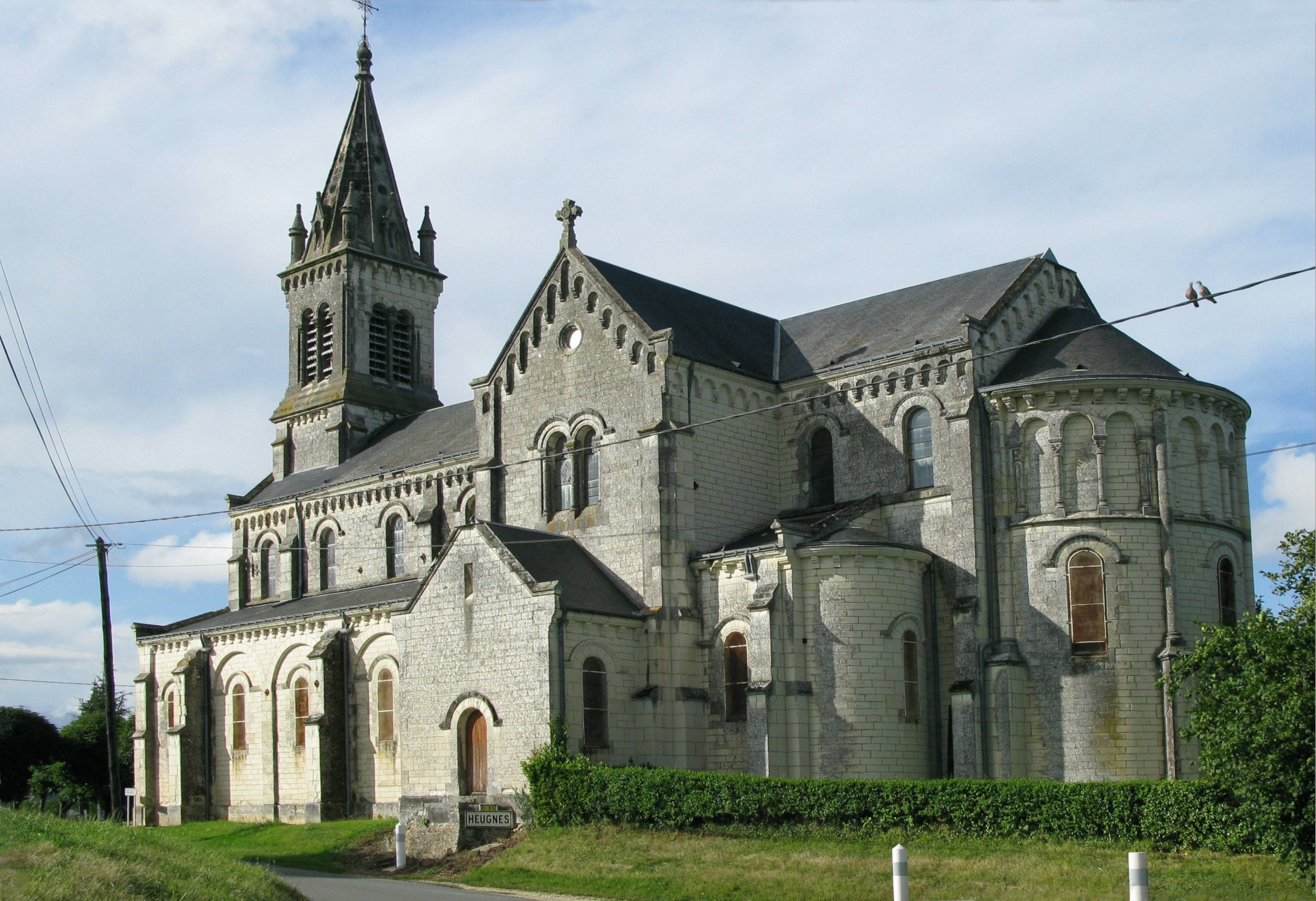 Photo de Kirche des heiligen Martin von Heugnes