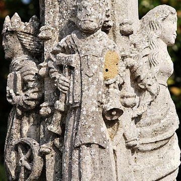 Croix de cimetière de Saillans