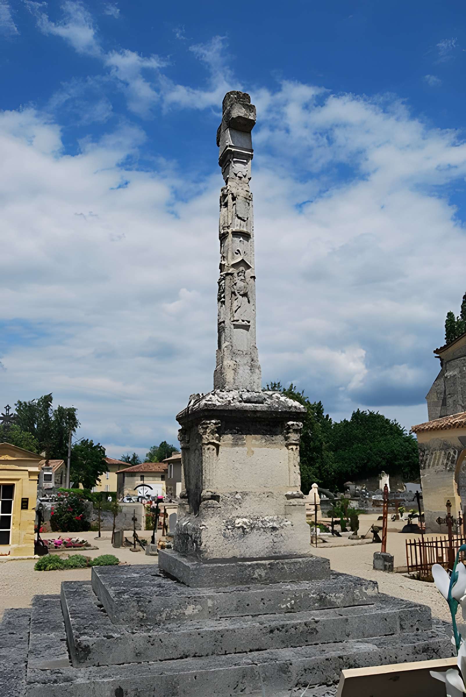 Croix de cimetière de Saint-Pey-d'Armens