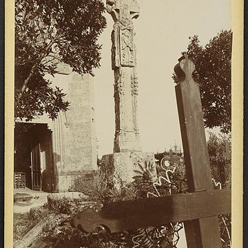 Croix du cimetière de Bonzac