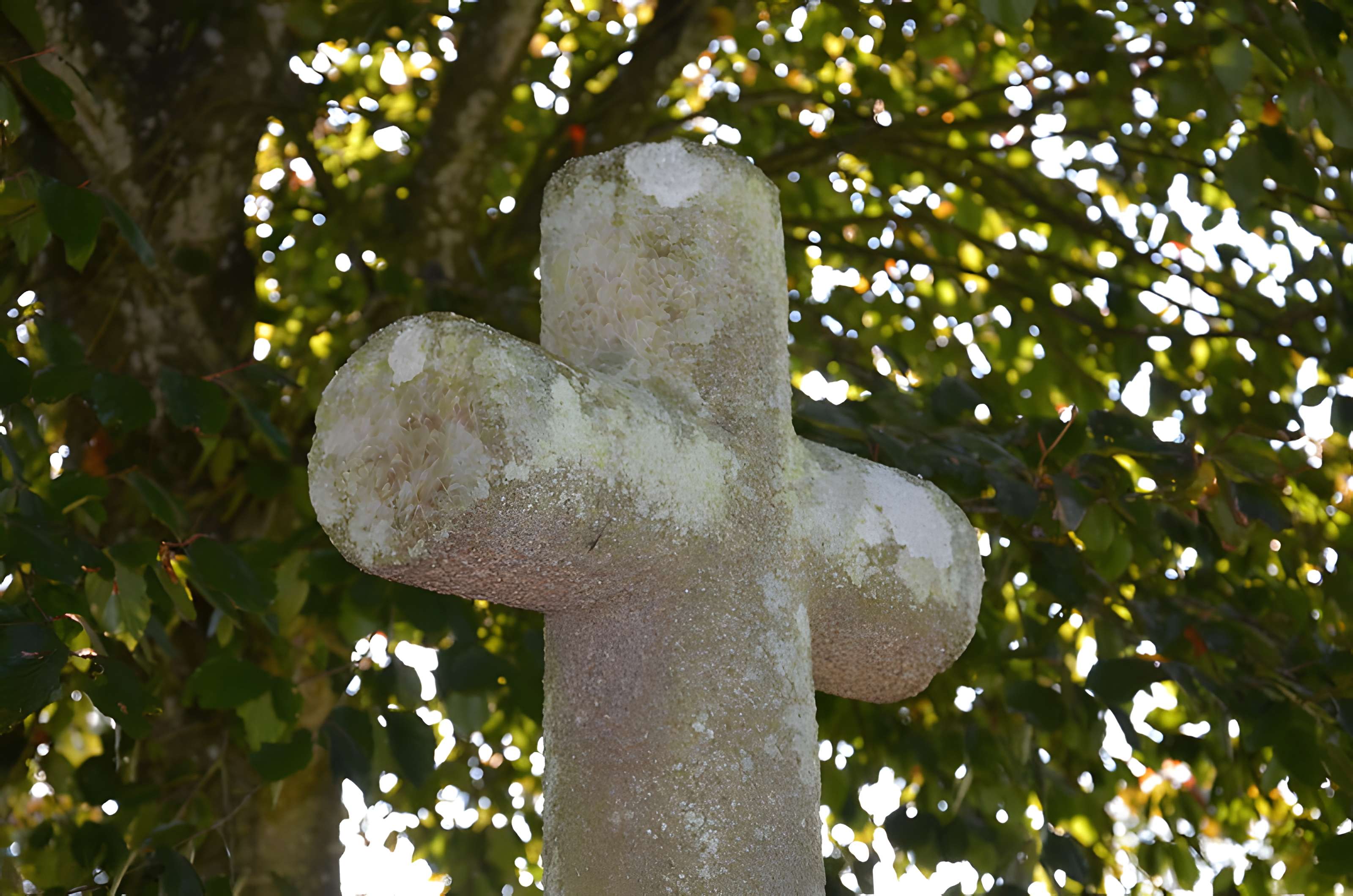 Croix du cimetière de Malloué