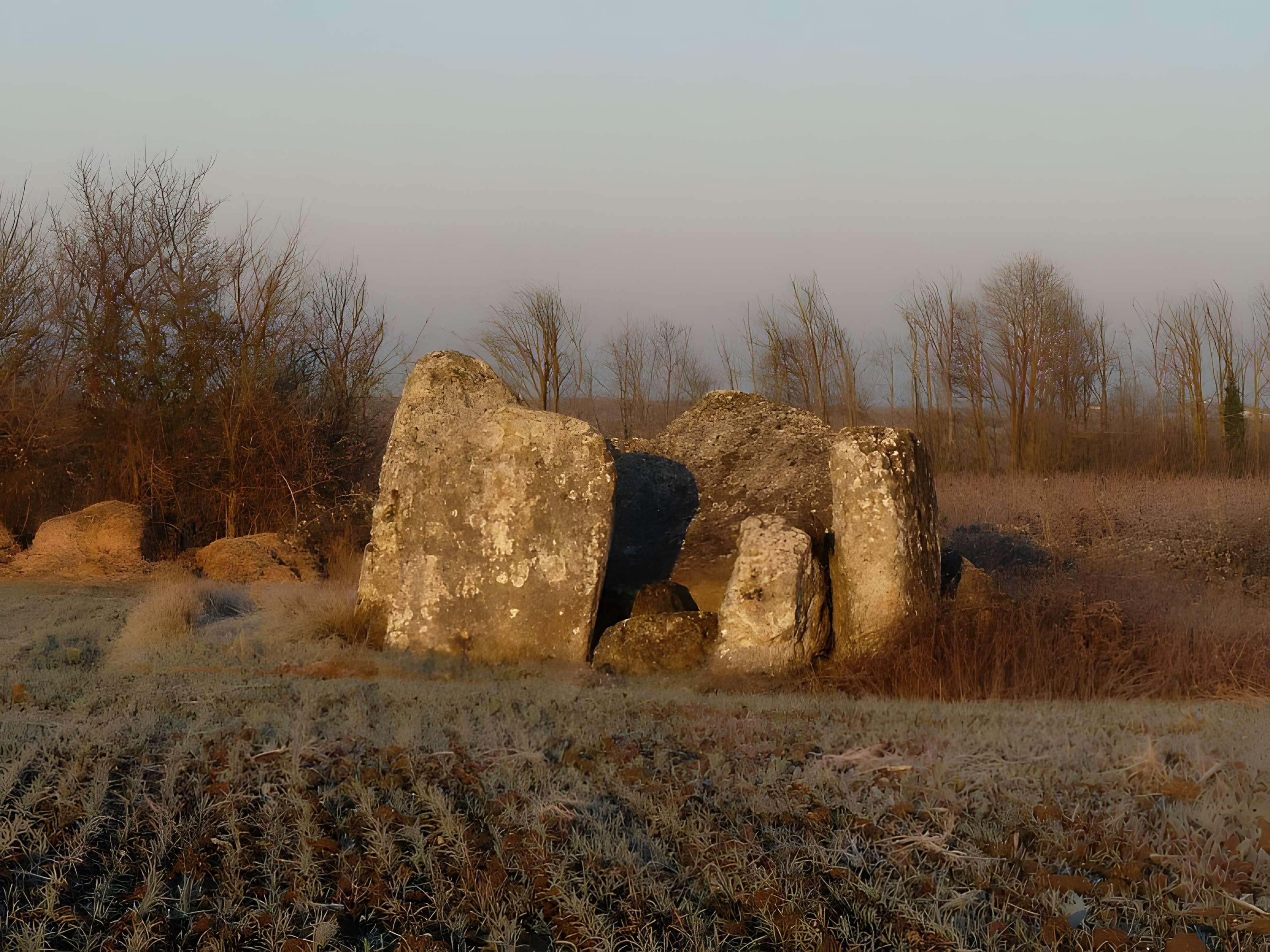 Dolmen des Courades à Saint-Même-les-Carrières