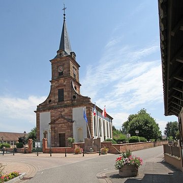 Église de lExaltation-de-la-Sainte-Croix de Rountzenheim