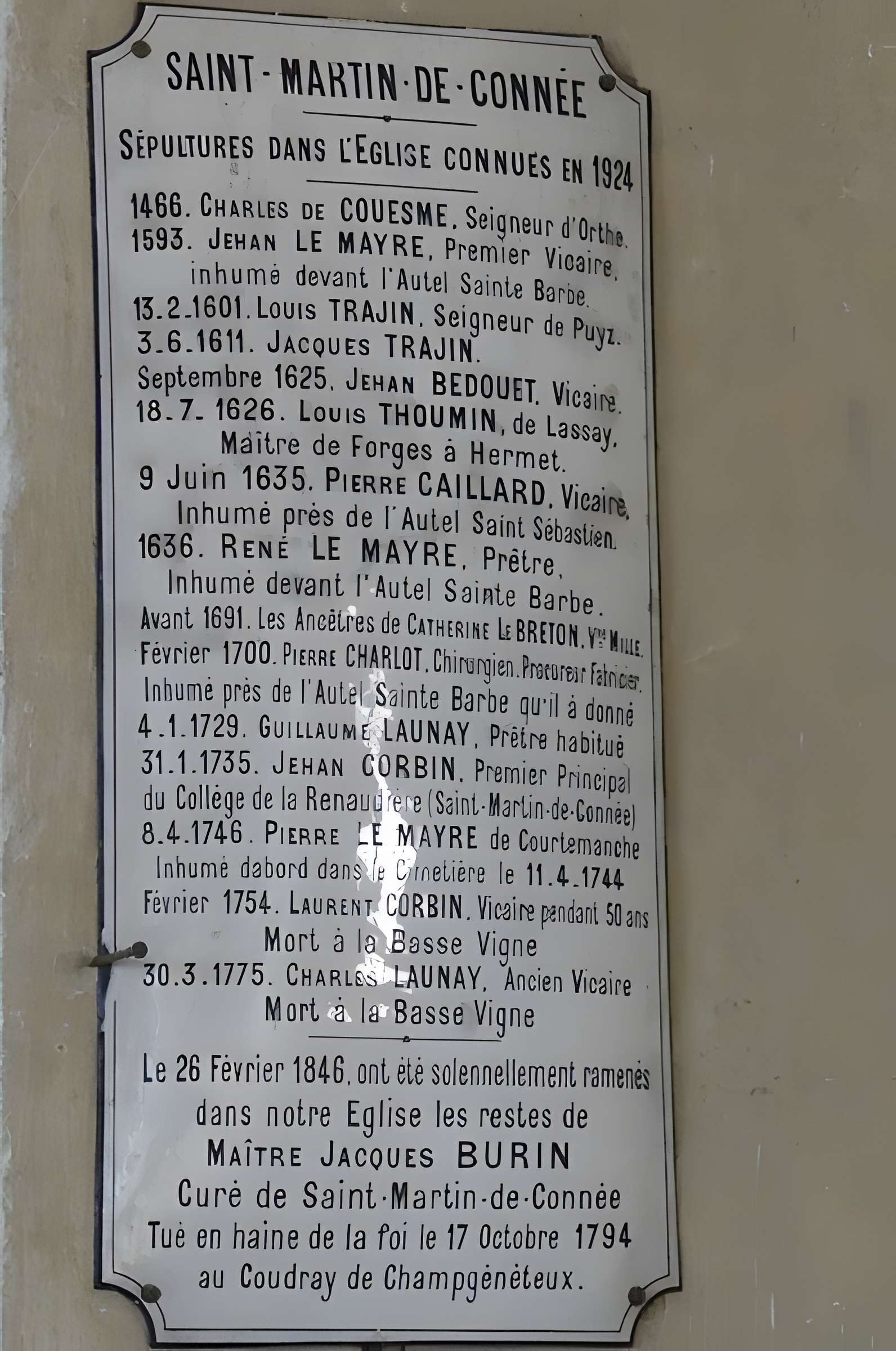 Église de Saint-Martin-de-Connée