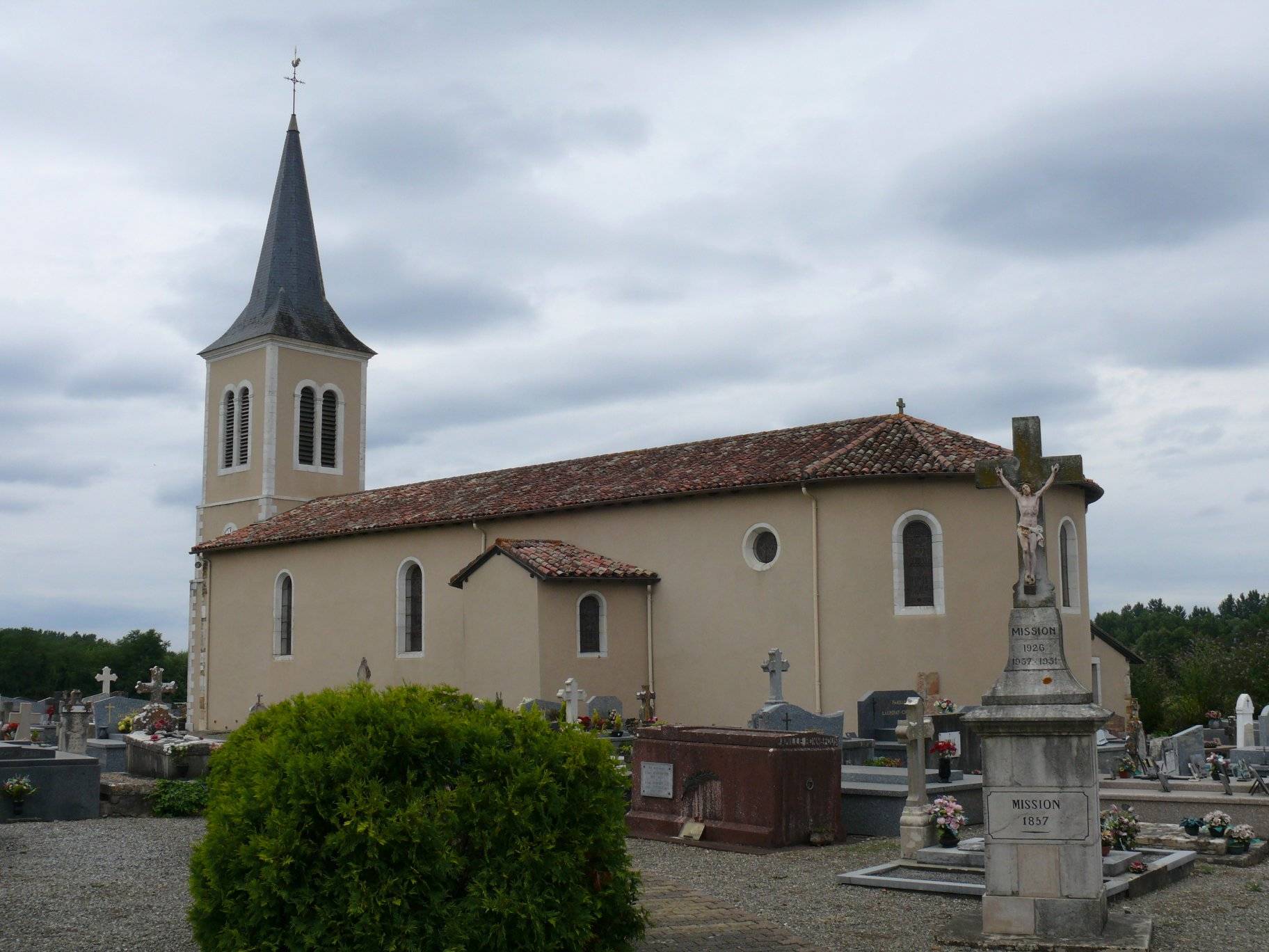 Photo de Saint-Cyr-et-Sainte-Julitte 聖Cricq-du-Gave 教会
