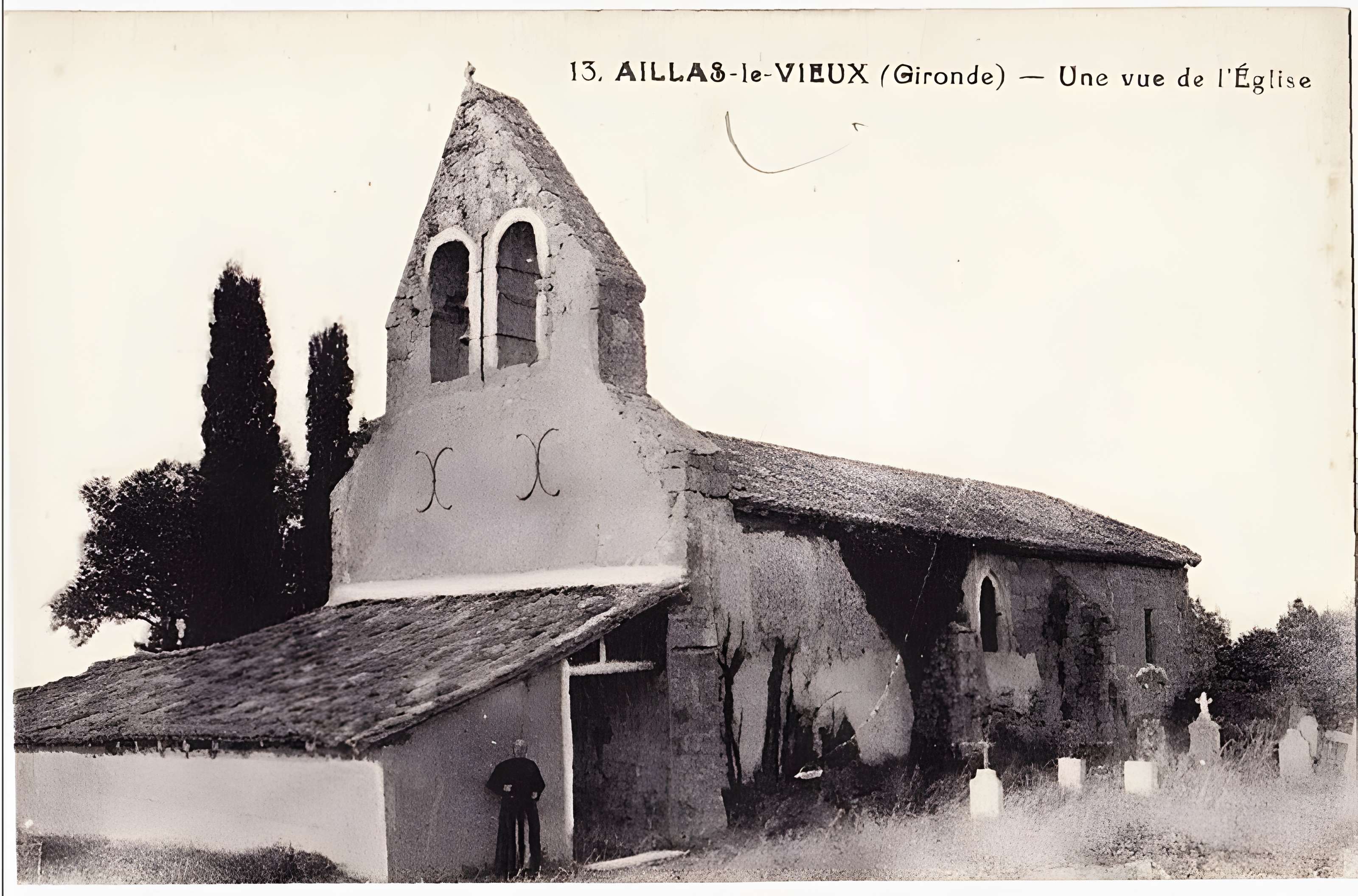 Église Notre-Dame d'Aillas-le-Vieux