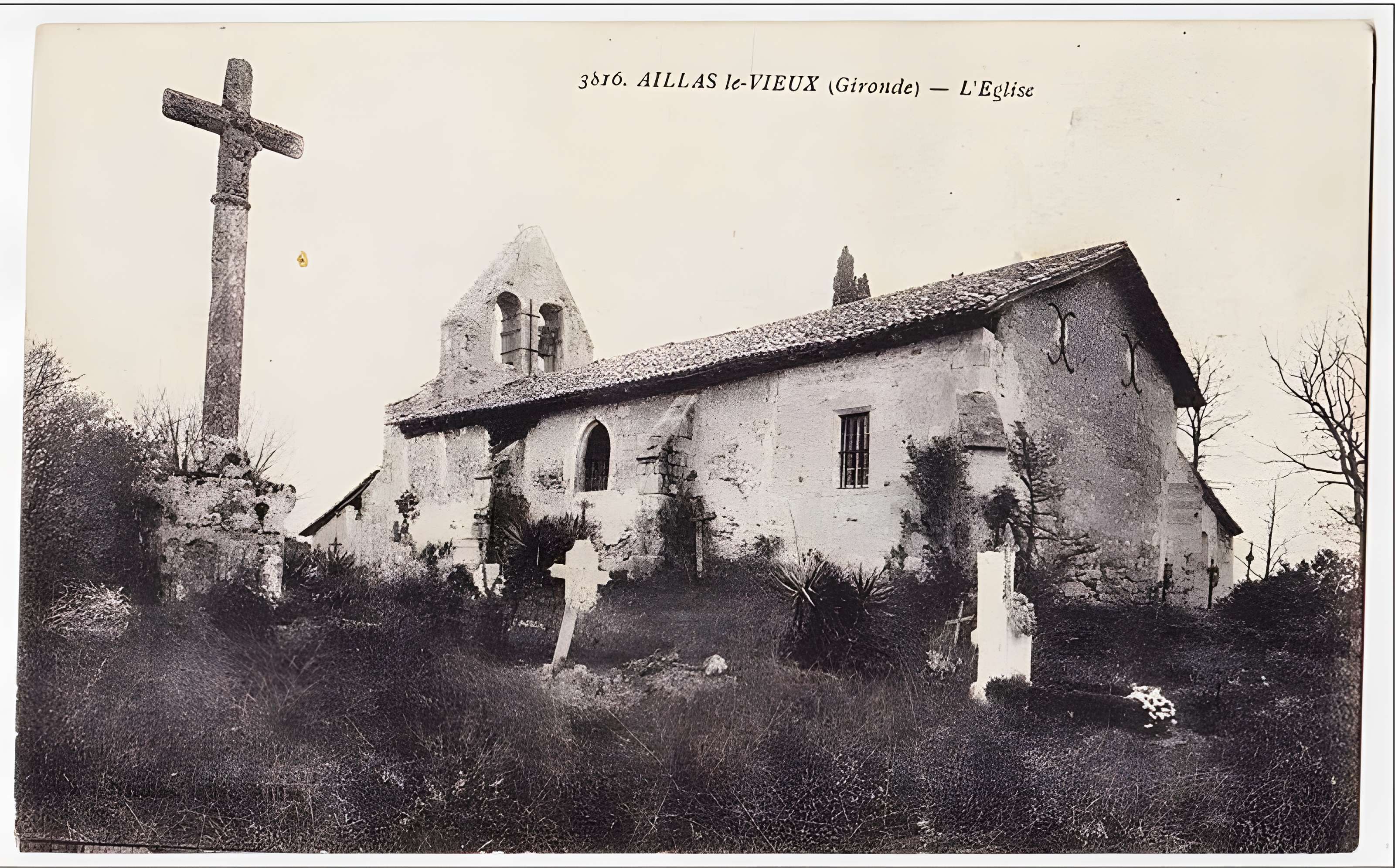 Église Notre-Dame d'Aillas-le-Vieux
