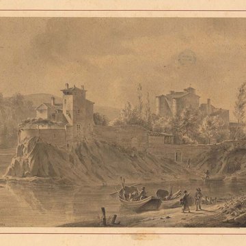 Eglise Notre-Dame, sur lîle Barbe