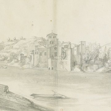 Eglise Notre-Dame, sur lîle Barbe