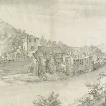 Eglise Notre-Dame, sur lîle Barbe