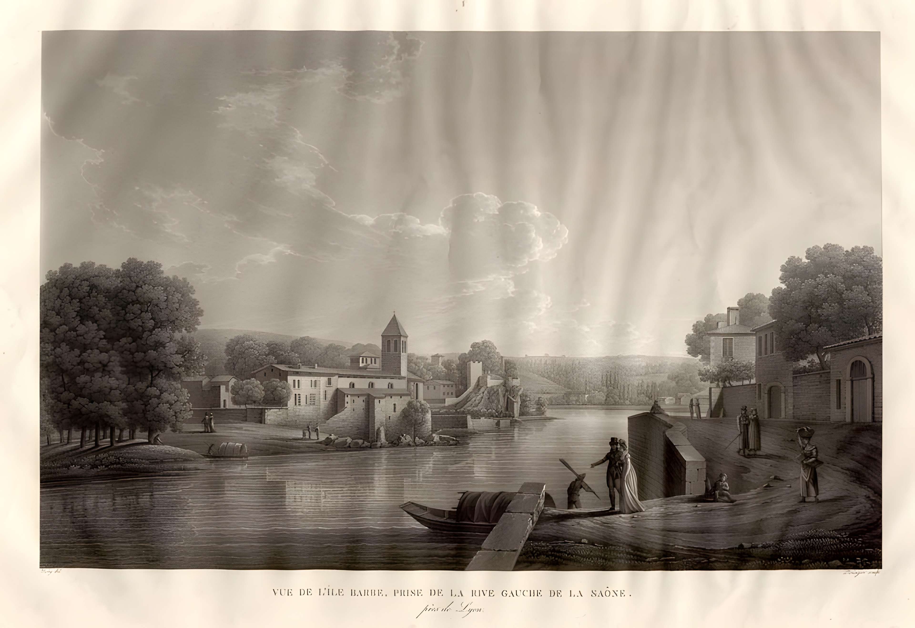 Eglise Notre-Dame, sur l'île Barbe