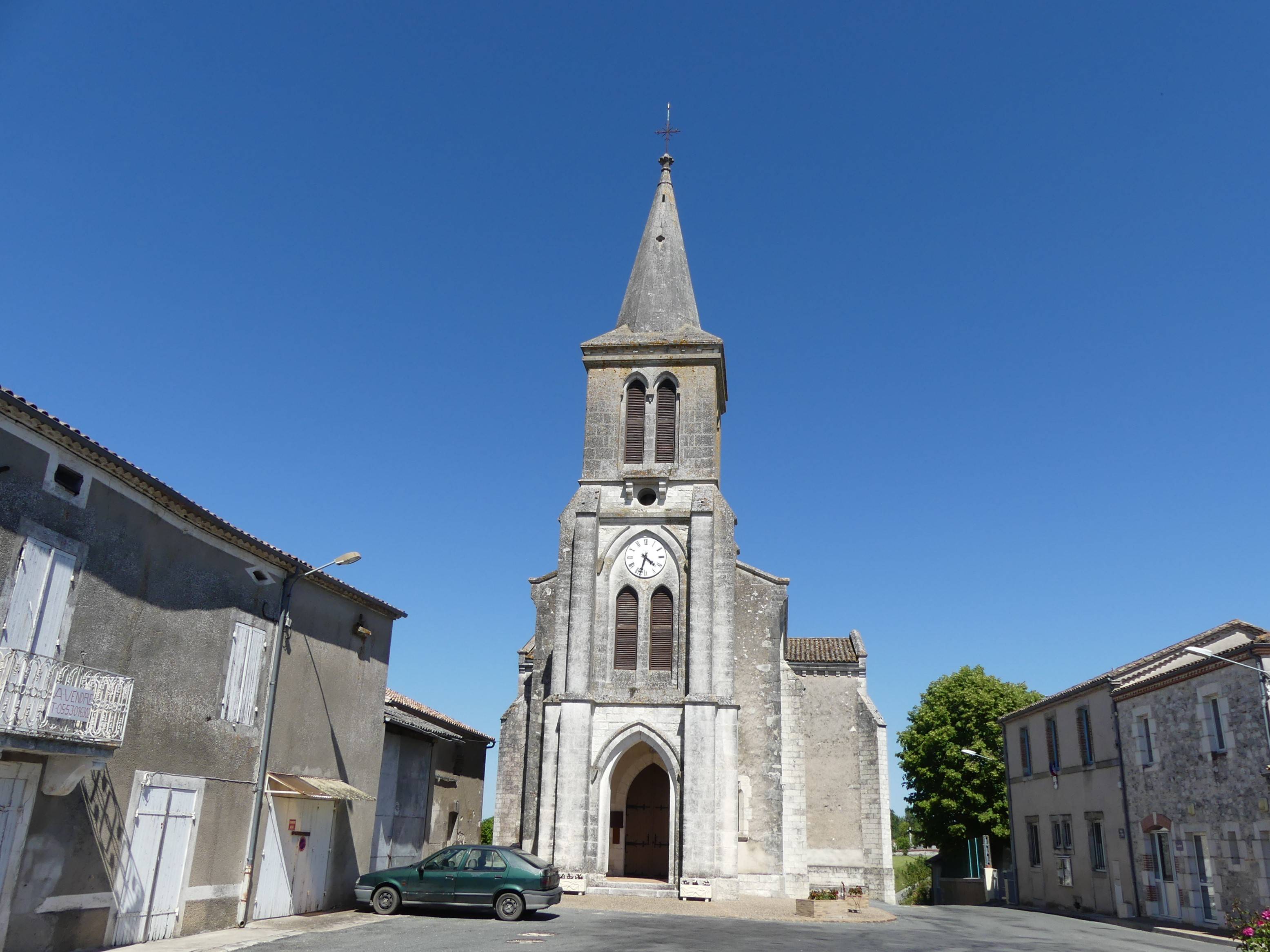 Photo de Castelnaud-de-Gratecambe圣马丁教堂