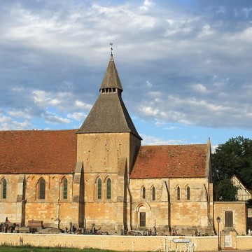 eglise notre dame d ouville la bien tournee