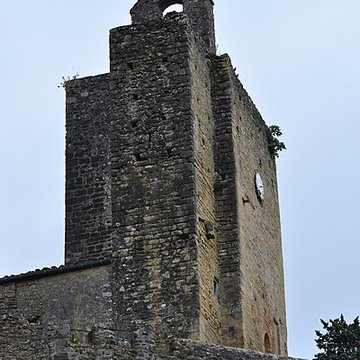 Église Notre-Dame et croix de pierre de Vals