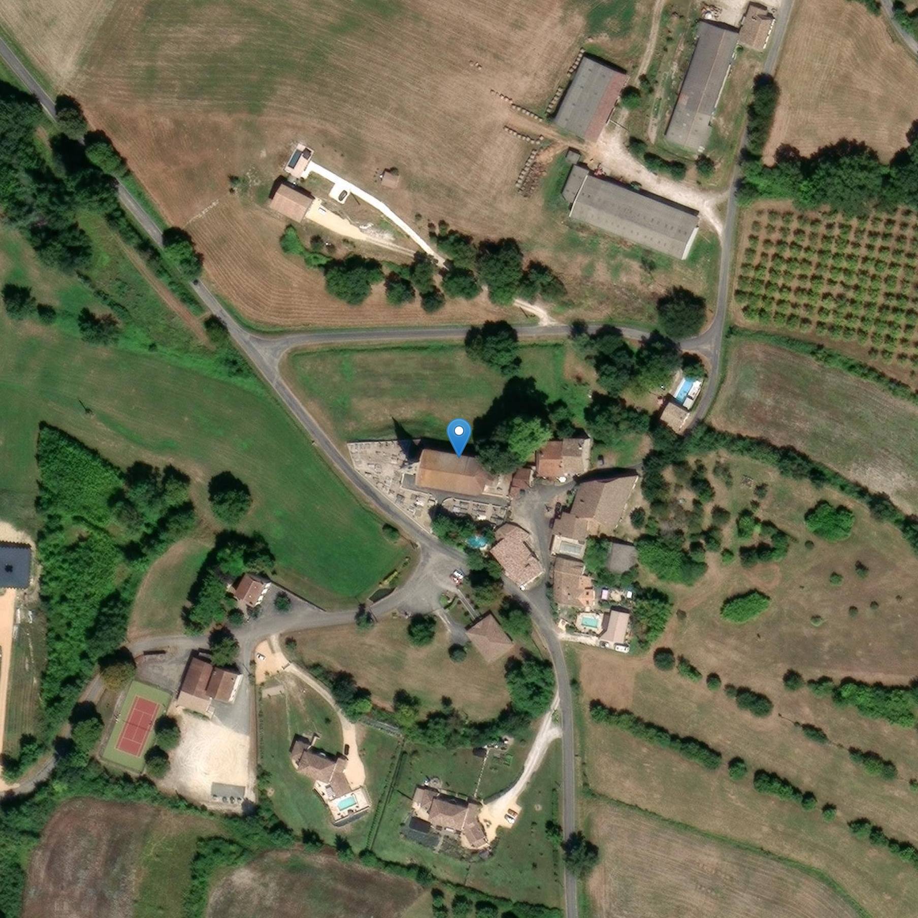 Photo de Saint-Étienne de Saint-Étienne-de-Villeréal Church サン・エティエンヌ・デ・セント・エティエンヌ教会